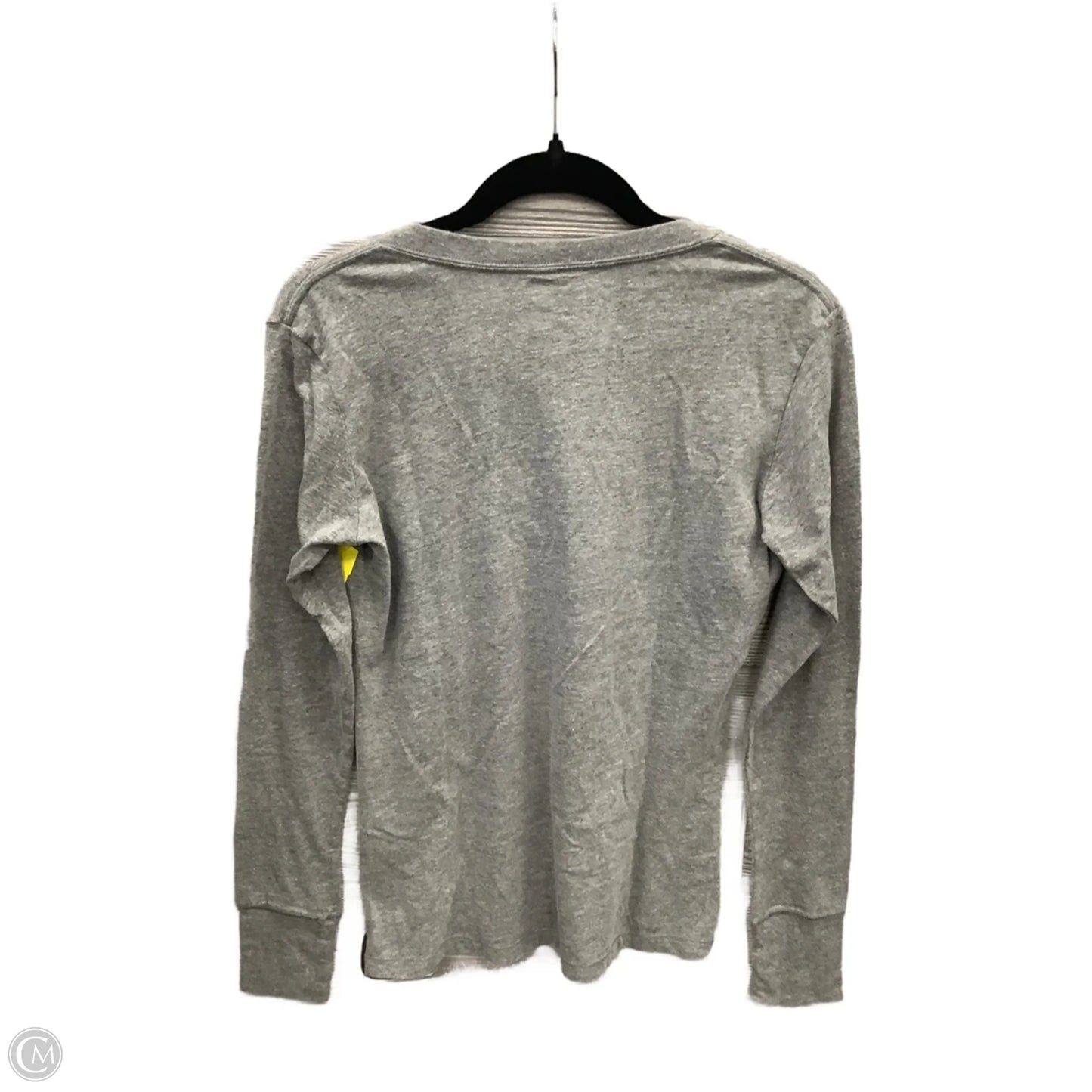 Top Long Sleeve By Clothes Mentor In Grey, Size: M