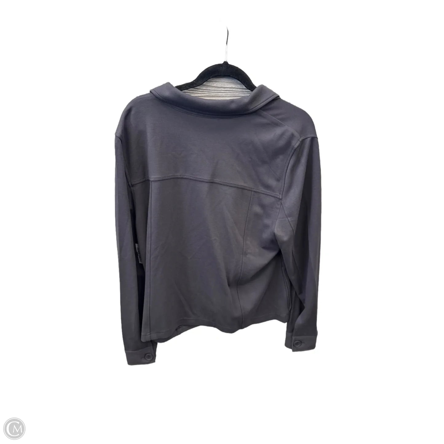 Top Long Sleeve By J. Jill In Grey, Size: L