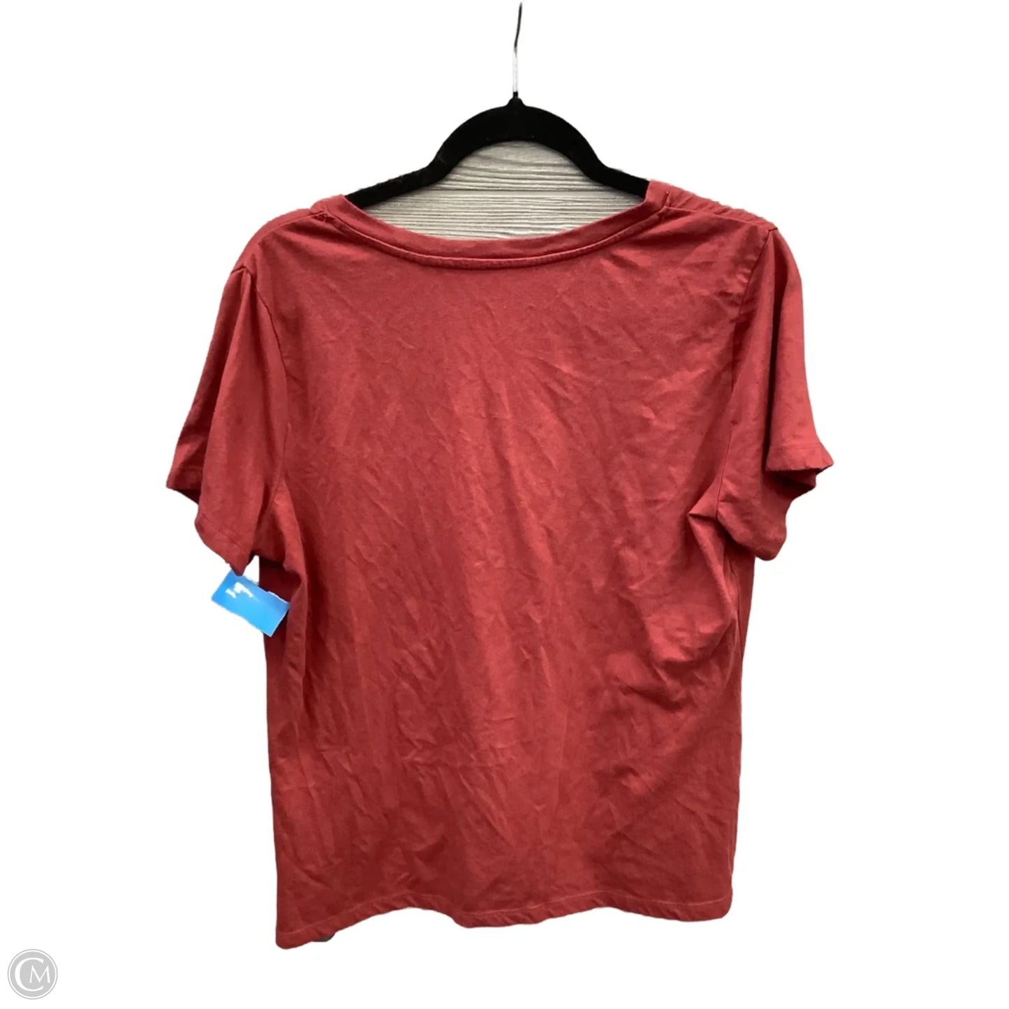 Top Short Sleeve By Ana In Red, Size: Xl