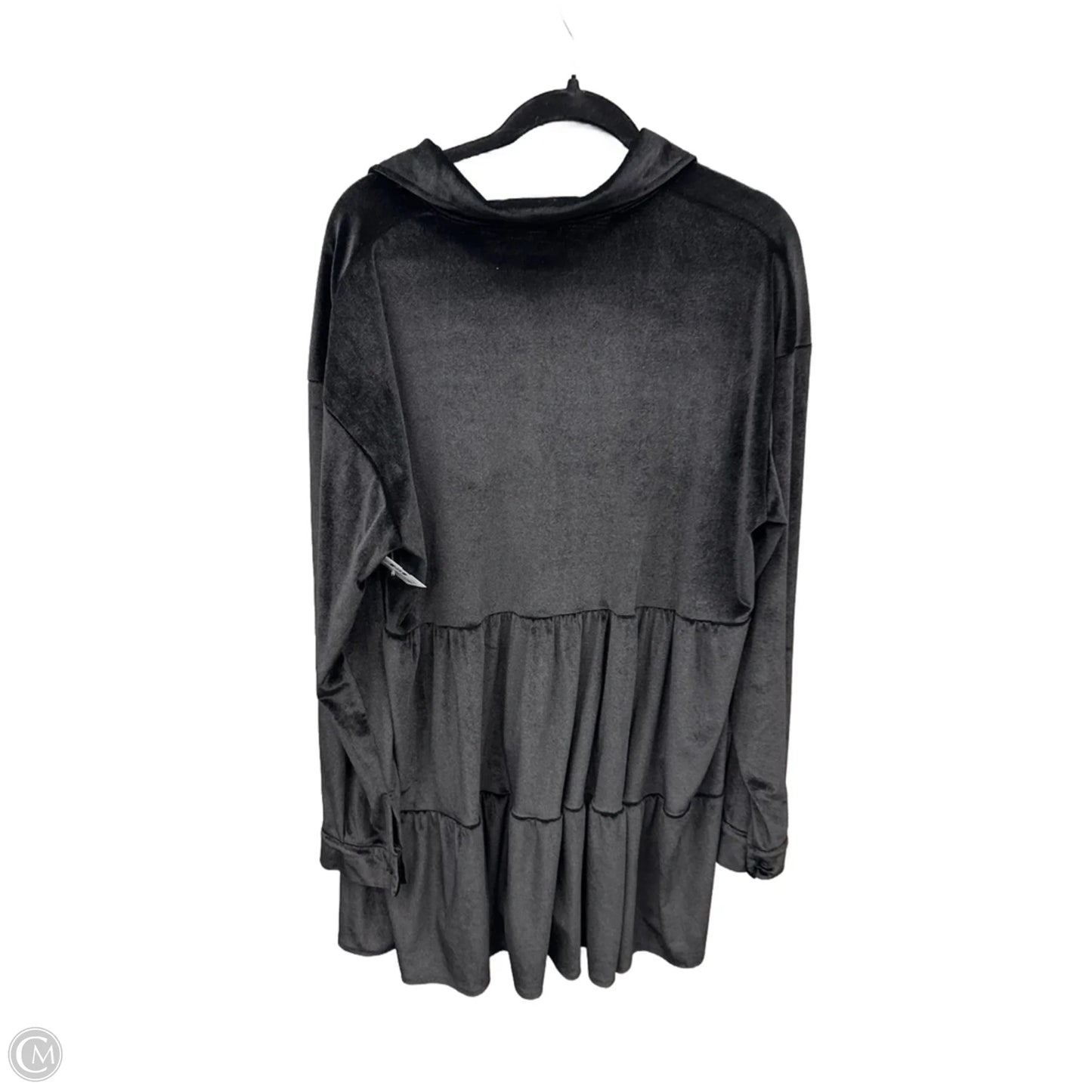 Dress Casual Midi By Clothes Mentor In Black, Size: 2x