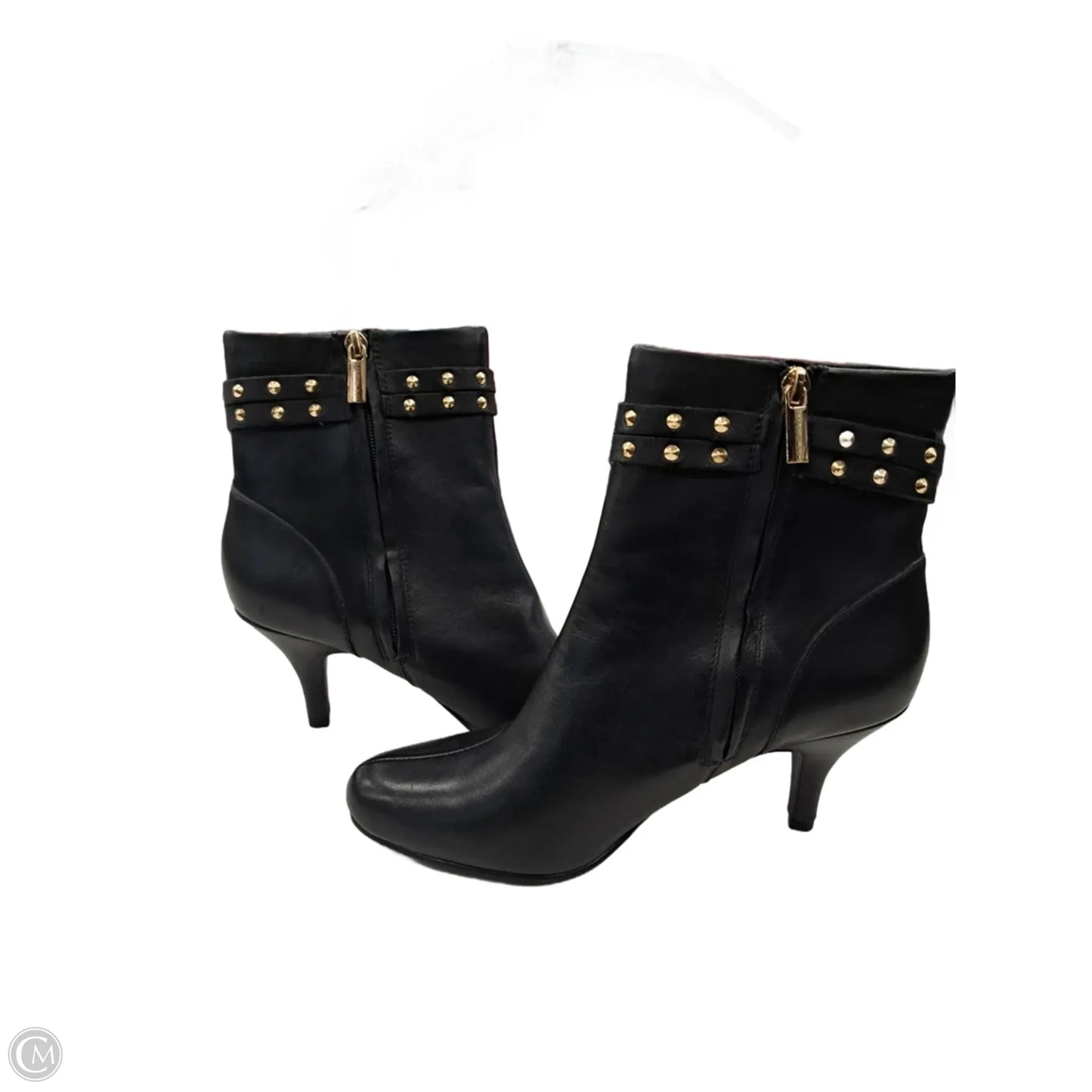 Boots Ankle Heels By Marc Fisher In Black, Size: 7.5