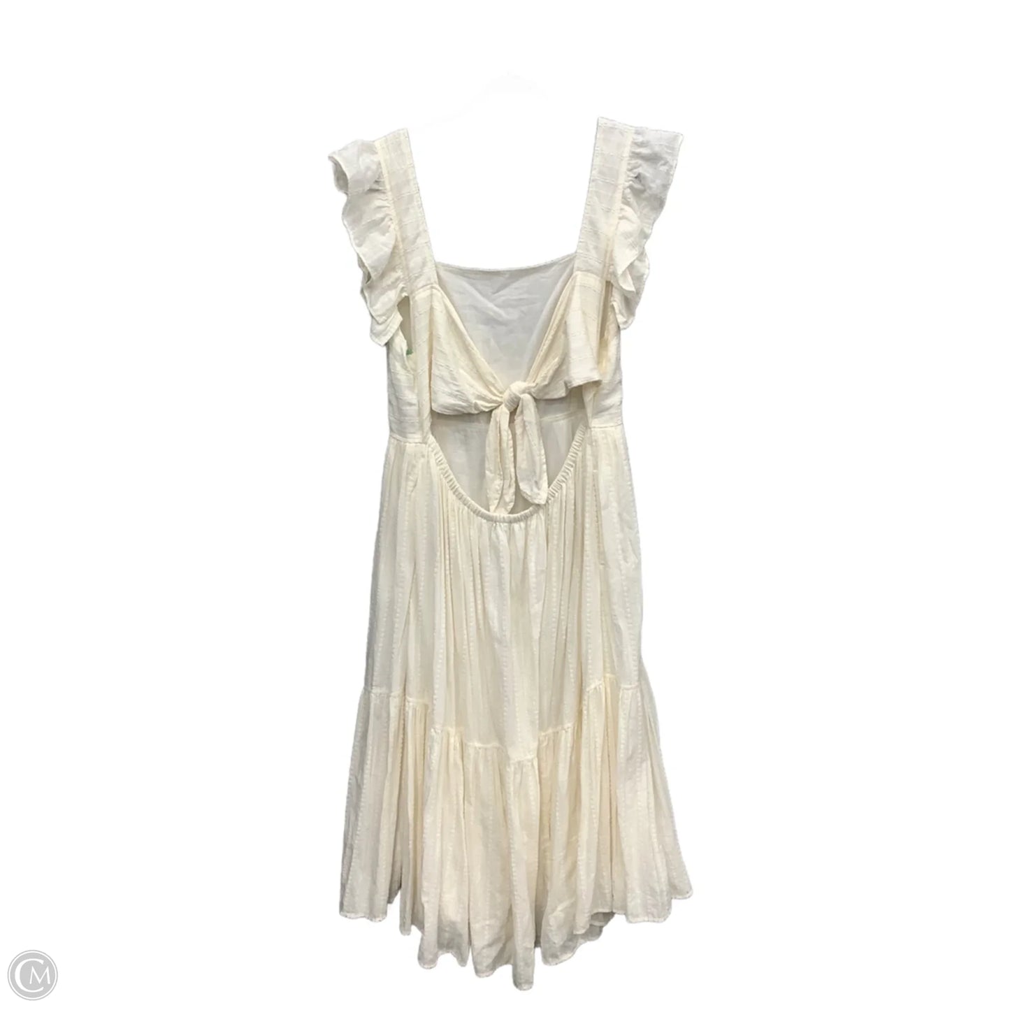 Dress Casual Maxi By Madewell In Cream, Size: Xl