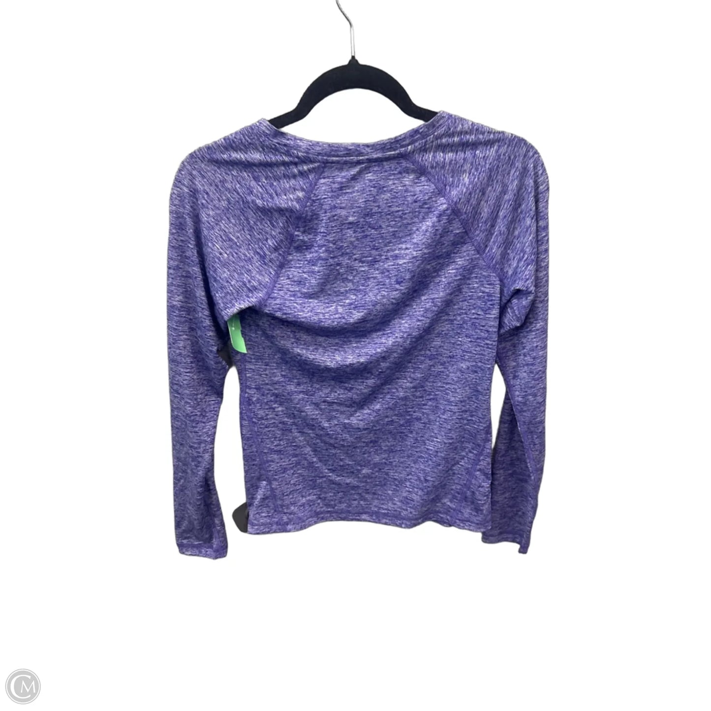 Athletic Top Long Sleeve Collar By Ideology In Purple, Size: Xs