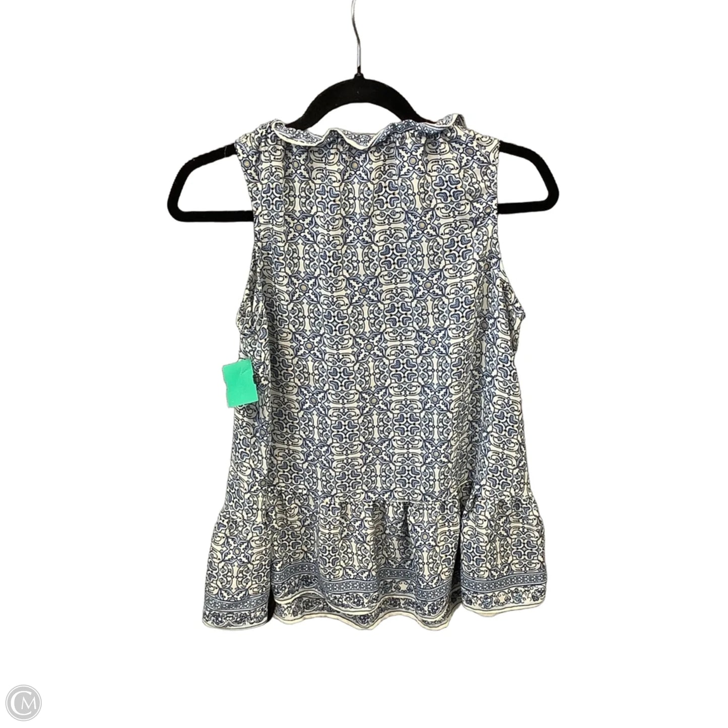 Top Sleeveless By Max Studio In Floral Print, Size: S