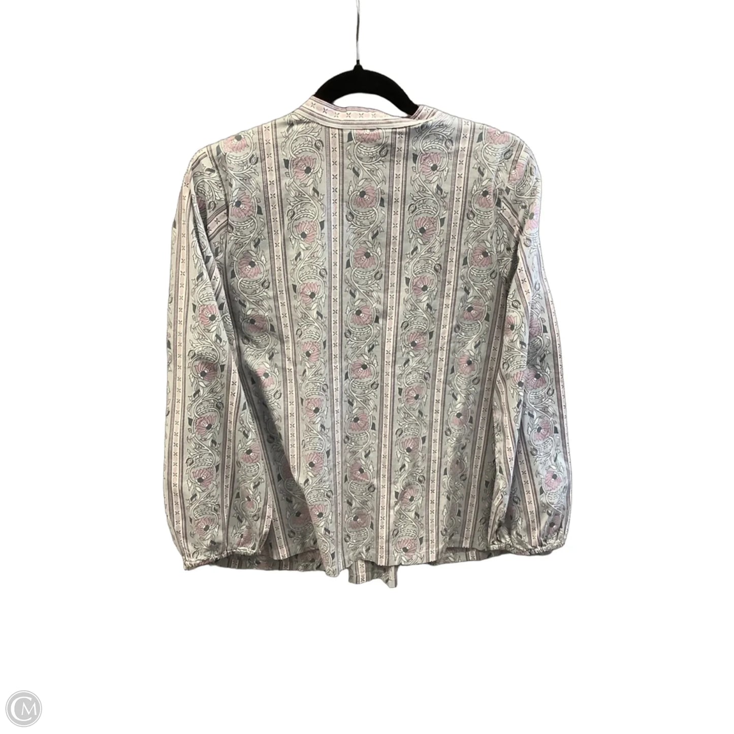 Top Long Sleeve By Pure Jill In Floral Print, Size: M