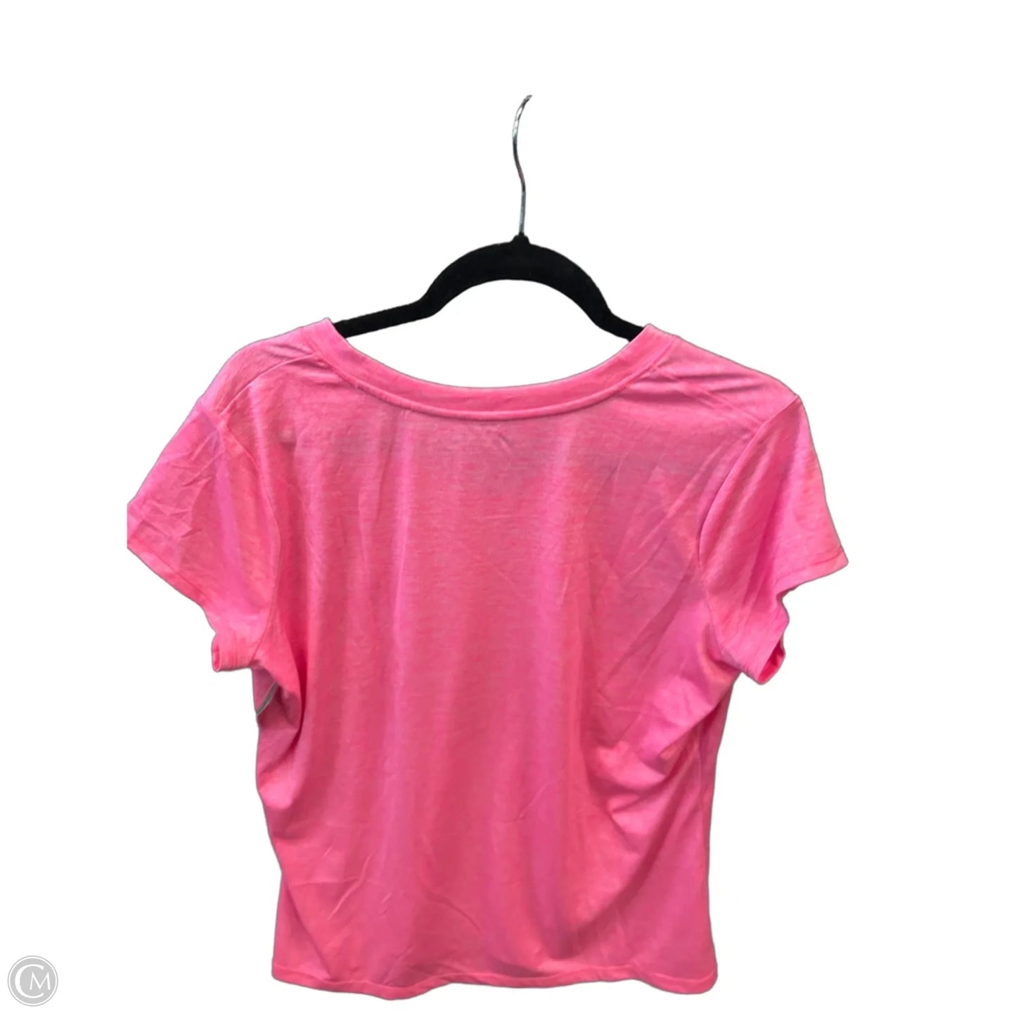 Athletic Top Short Sleeve By Xersion In Pink, Size: Xl