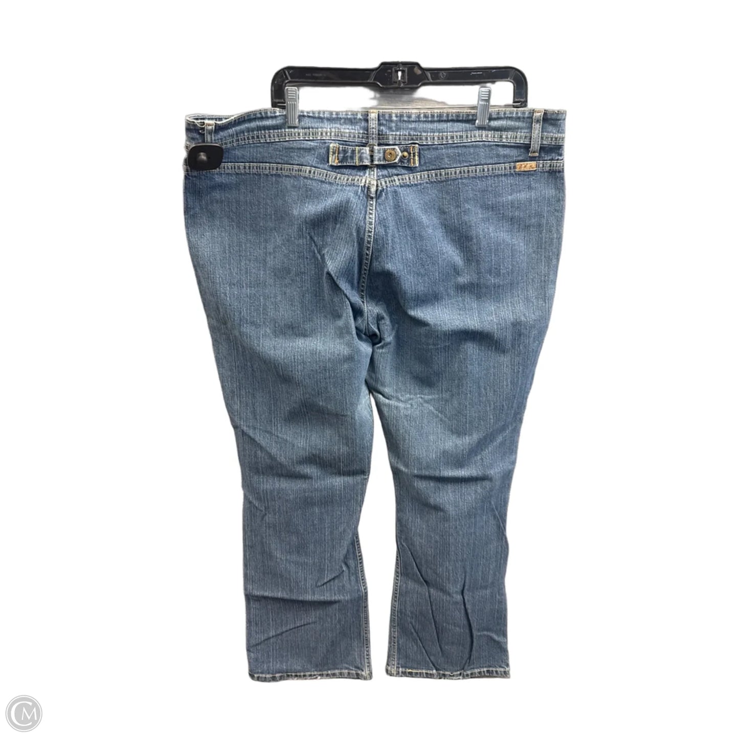 Jeans Boot Cut By Levis In Blue Denim, Size: 18