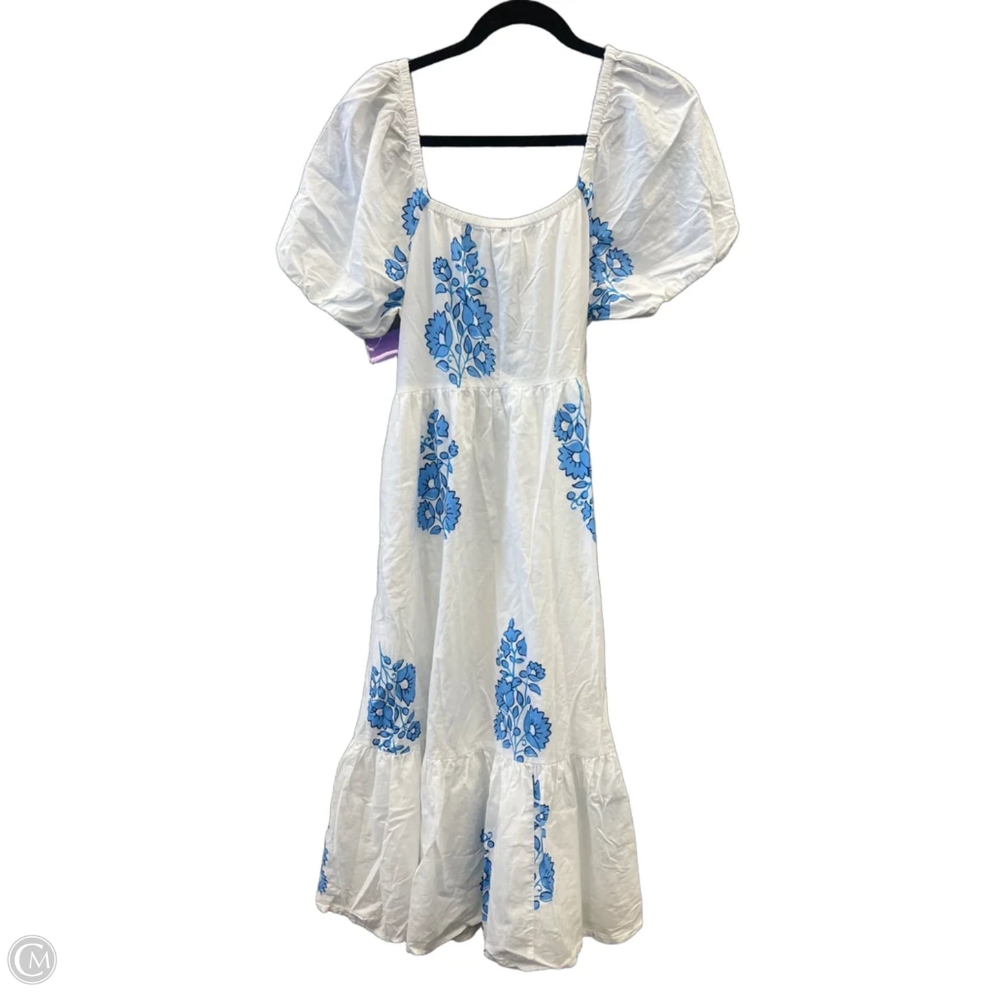 Dress Casual Midi By J. Crew In White, Size: M