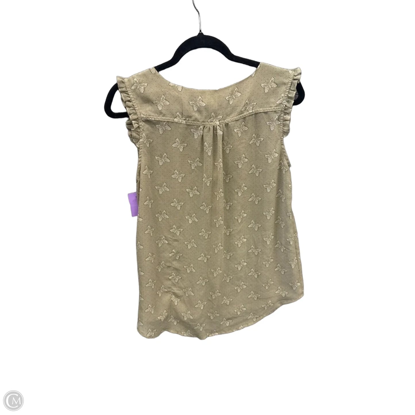 Top Sleeveless By Matilda Jane In Green, Size: M