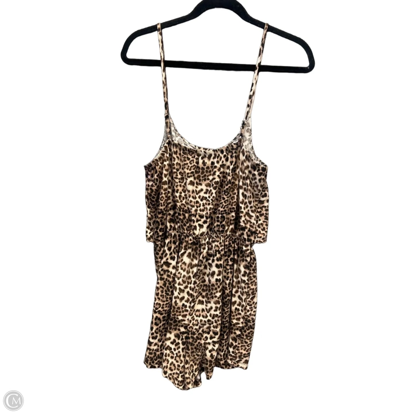 Romper By Ultra Flirt In Animal Print, Size: M