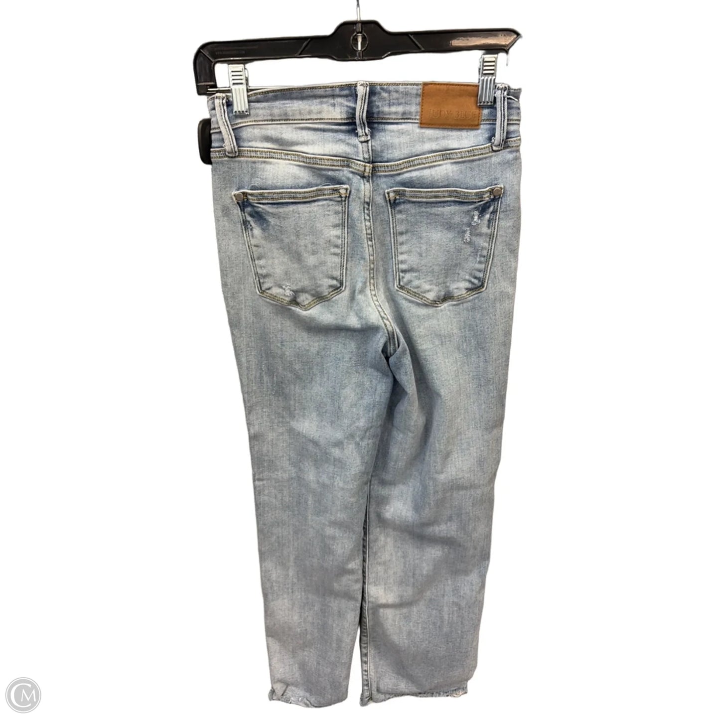 Jeans Straight By Judy Blue In Blue Denim, Size: 2