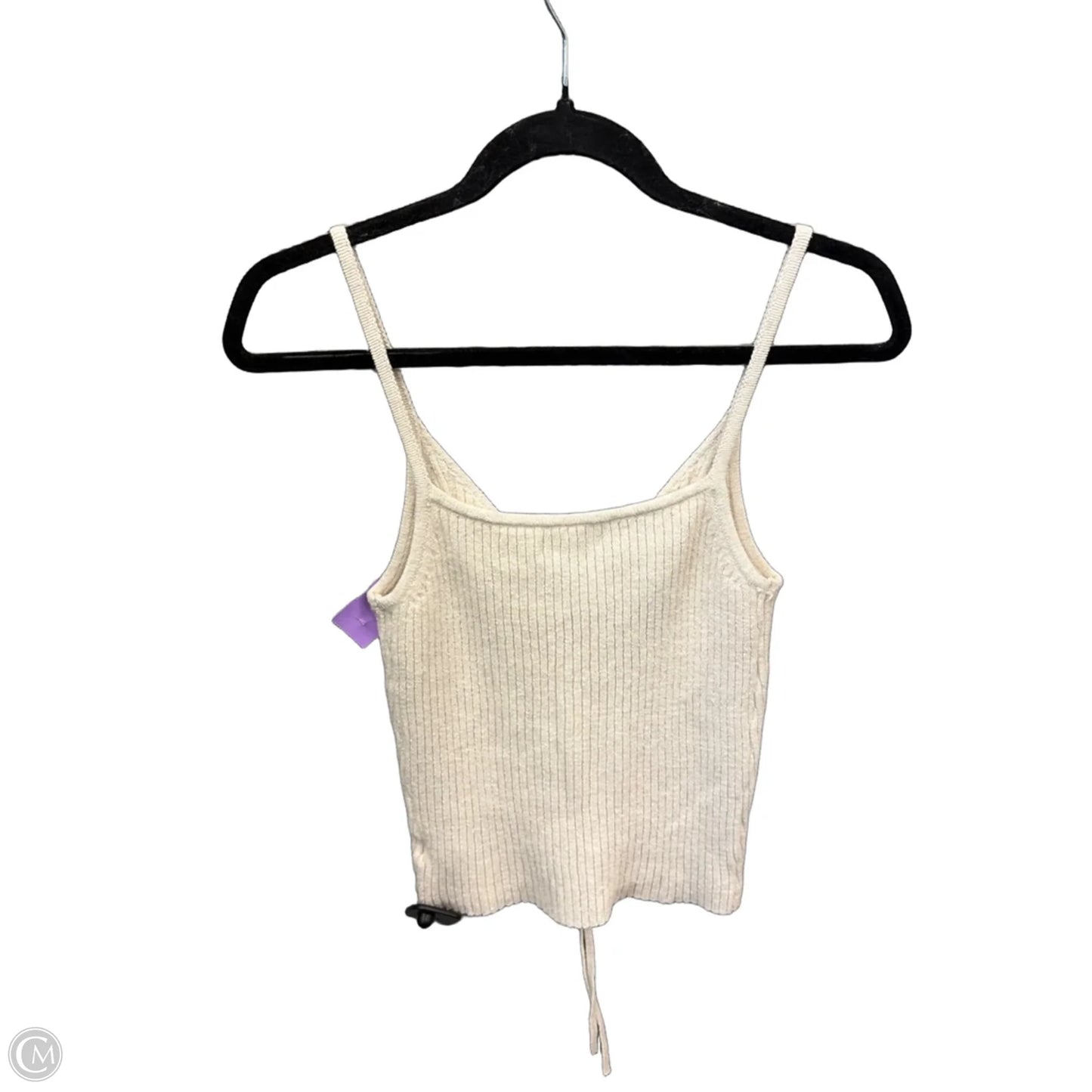 Top Sleeveless By American Eagle In Cream, Size: S
