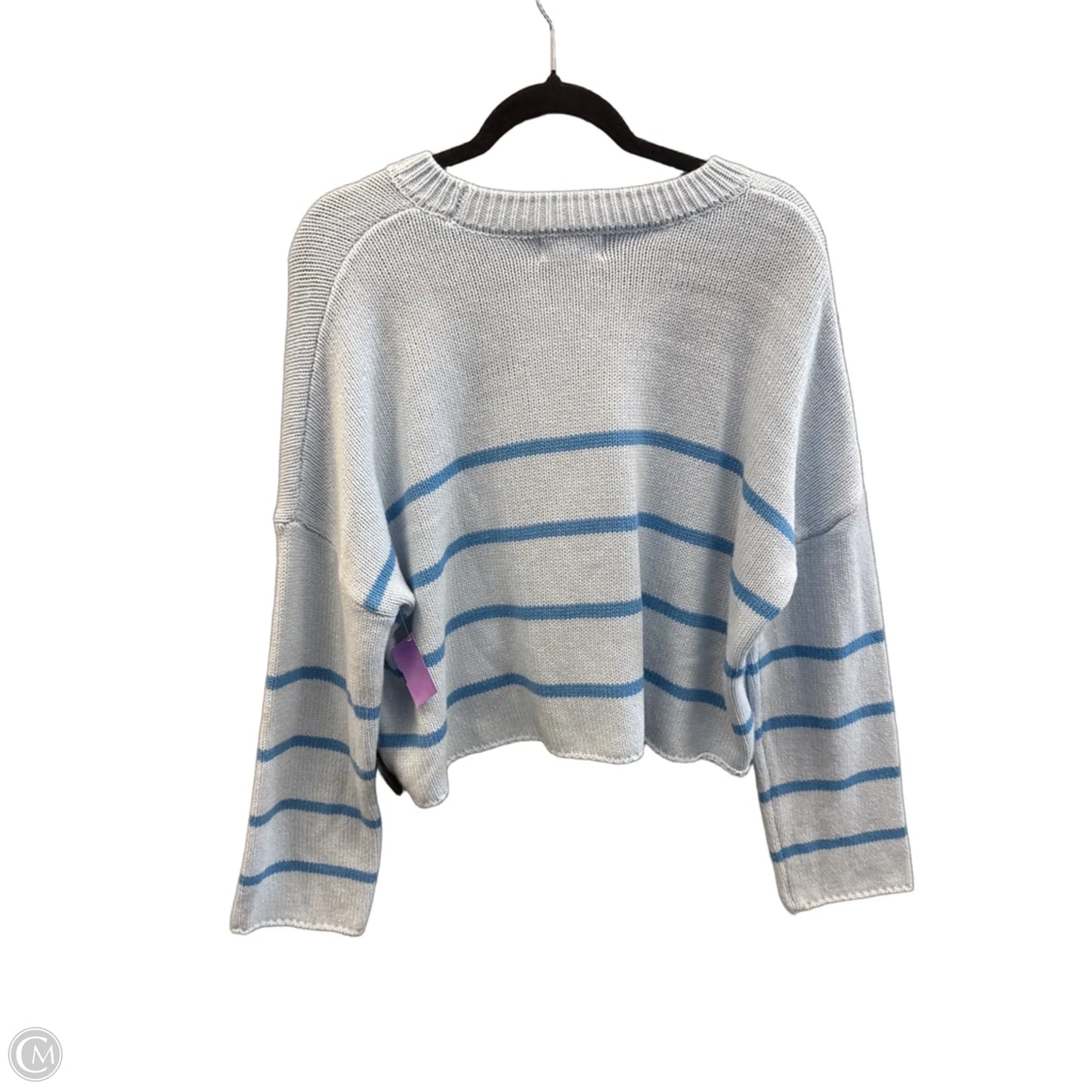 Sweater By Jessica Simpson In Striped Pattern, Size: L
