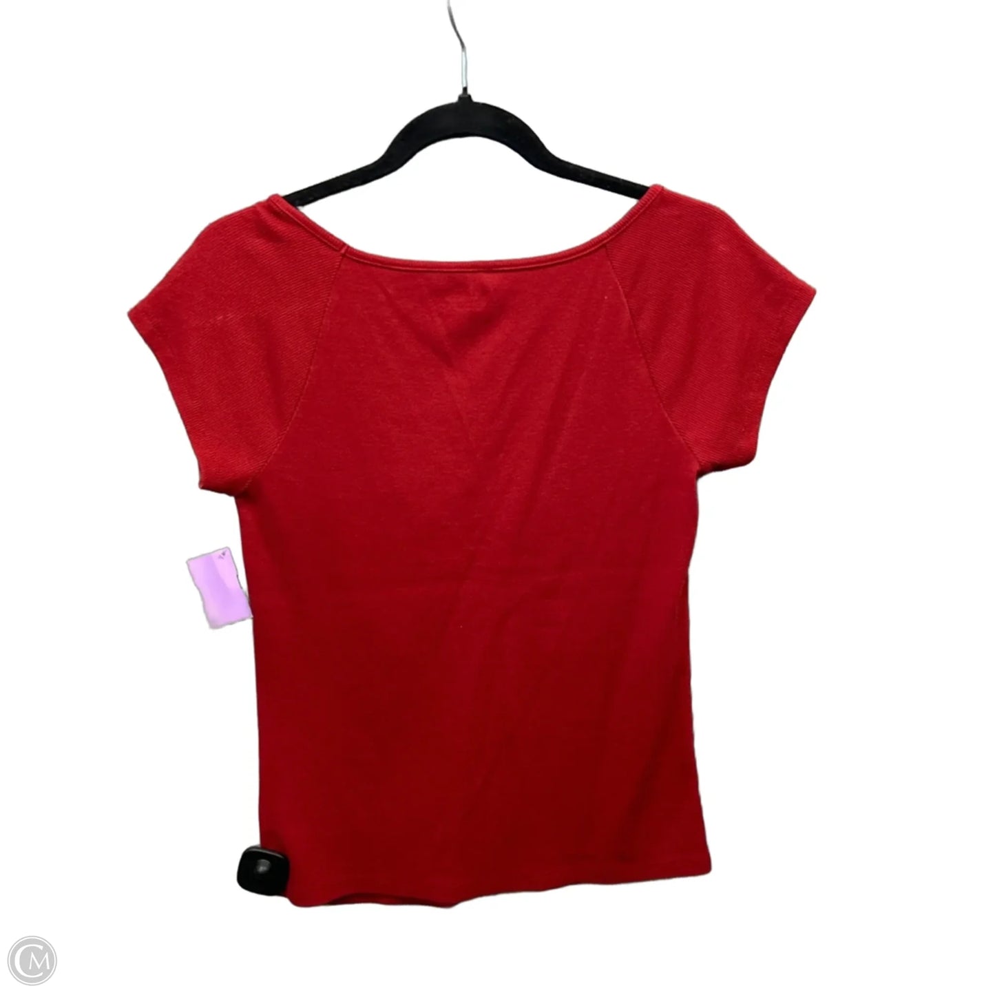 Top Short Sleeve By Old Navy In Red, Size: L