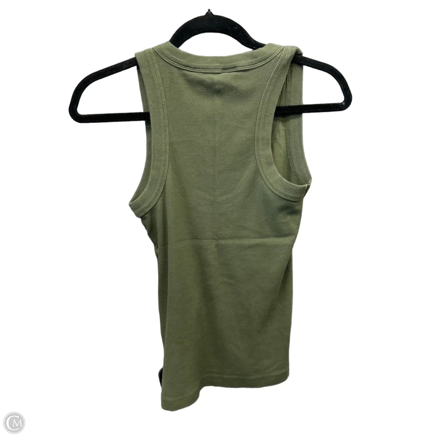 Top Sleeveless By Banana Republic In Green, Size: S