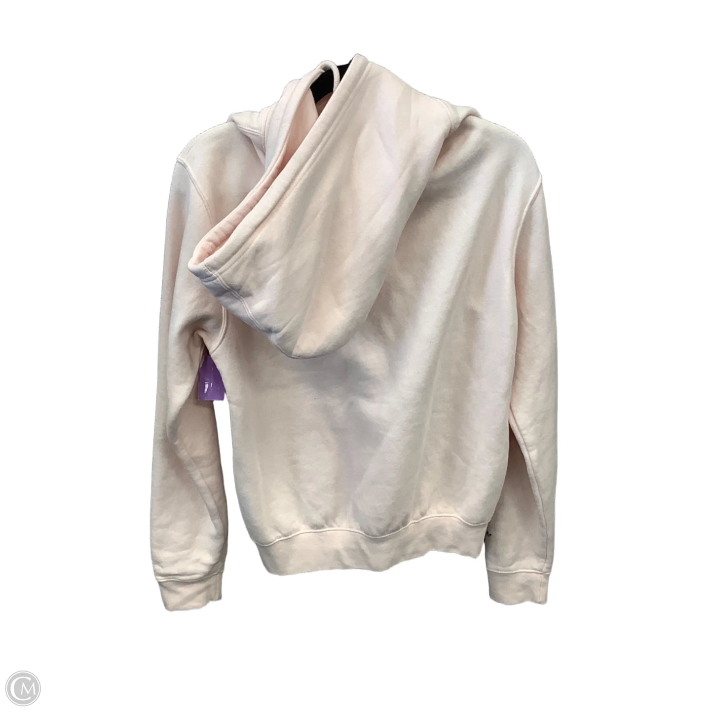 Athletic Sweatshirt Hoodie By Adidas In Pink, Size: S