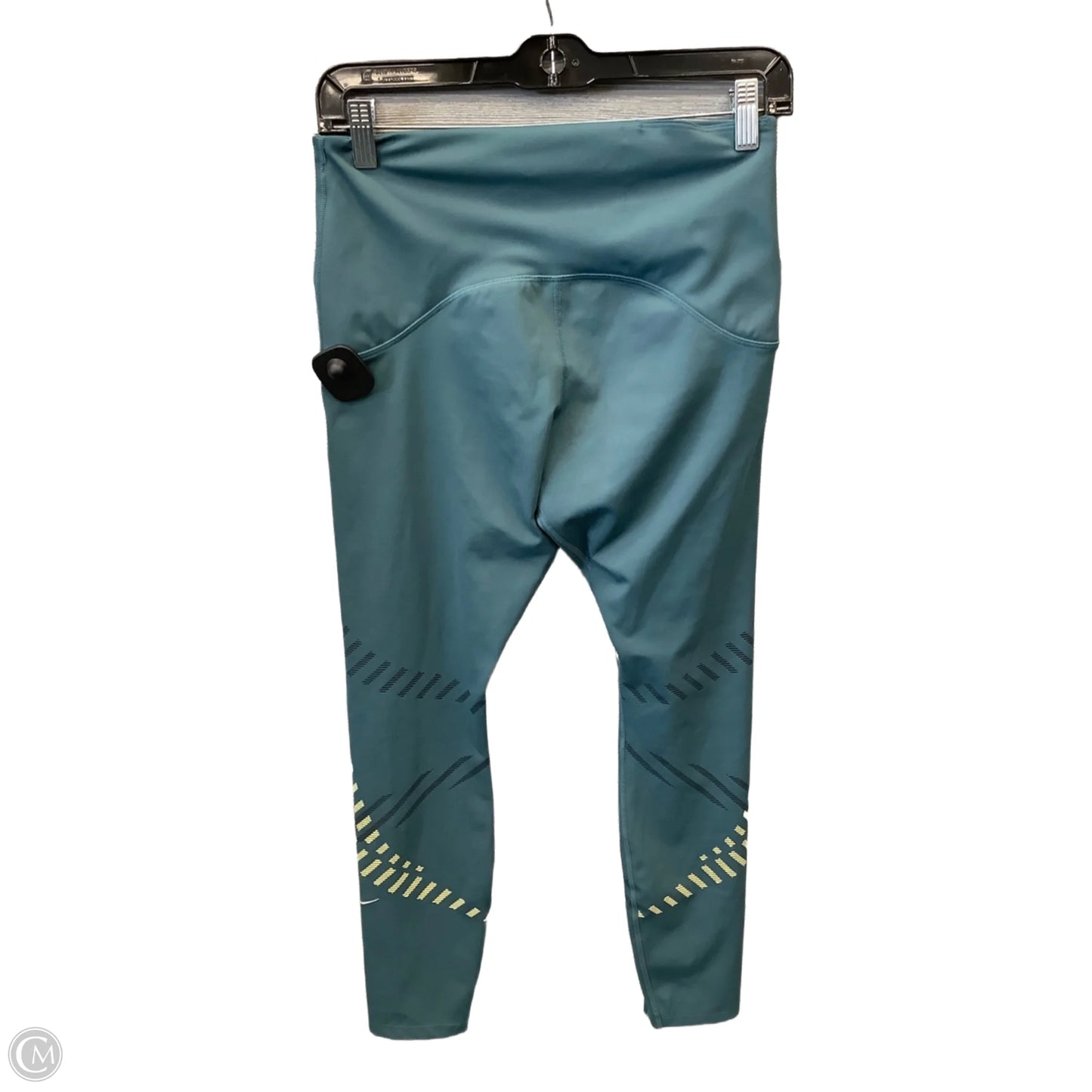 Athletic Leggings By Nike In Blue, Size: M