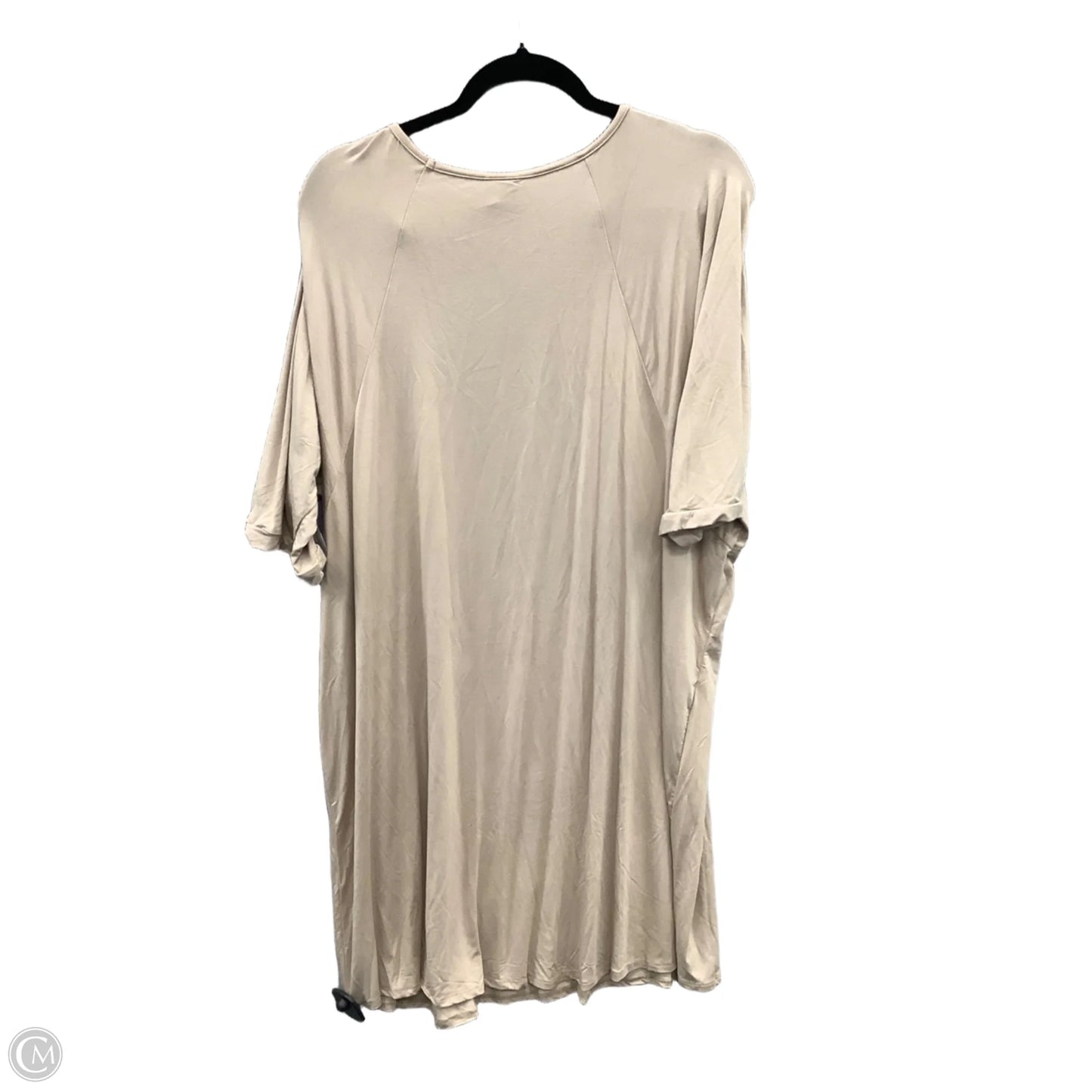 Dress Casual Short By Agnes & Dora In Tan, Size: 3x