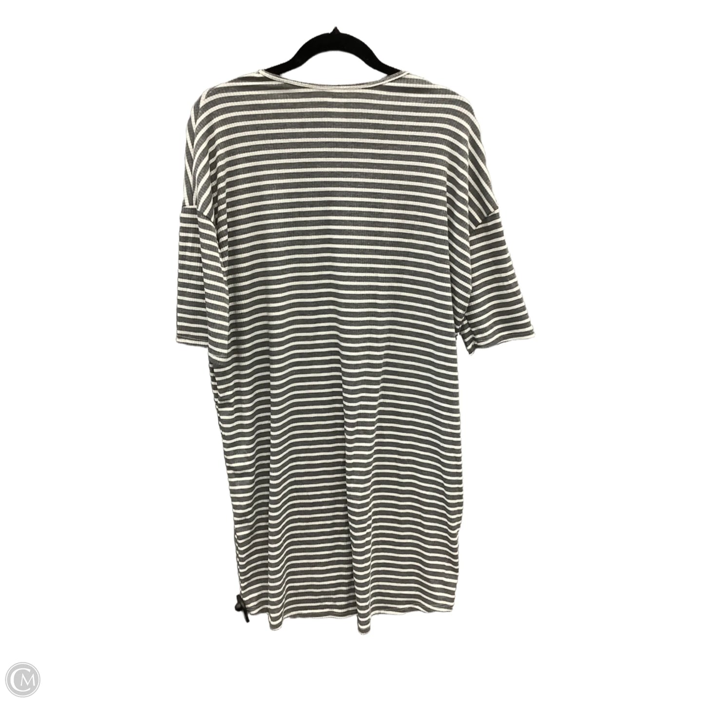 Dress Casual Short By Agnes & Dora In Striped Pattern, Size: L