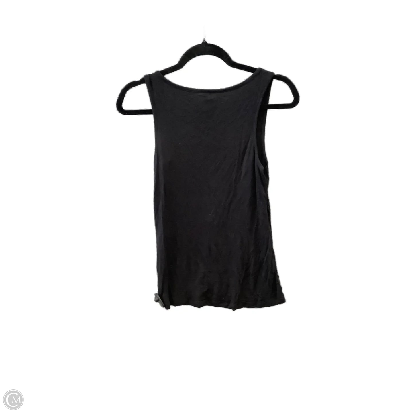 Top Sleeveless By Studio Y In Black, Size: M