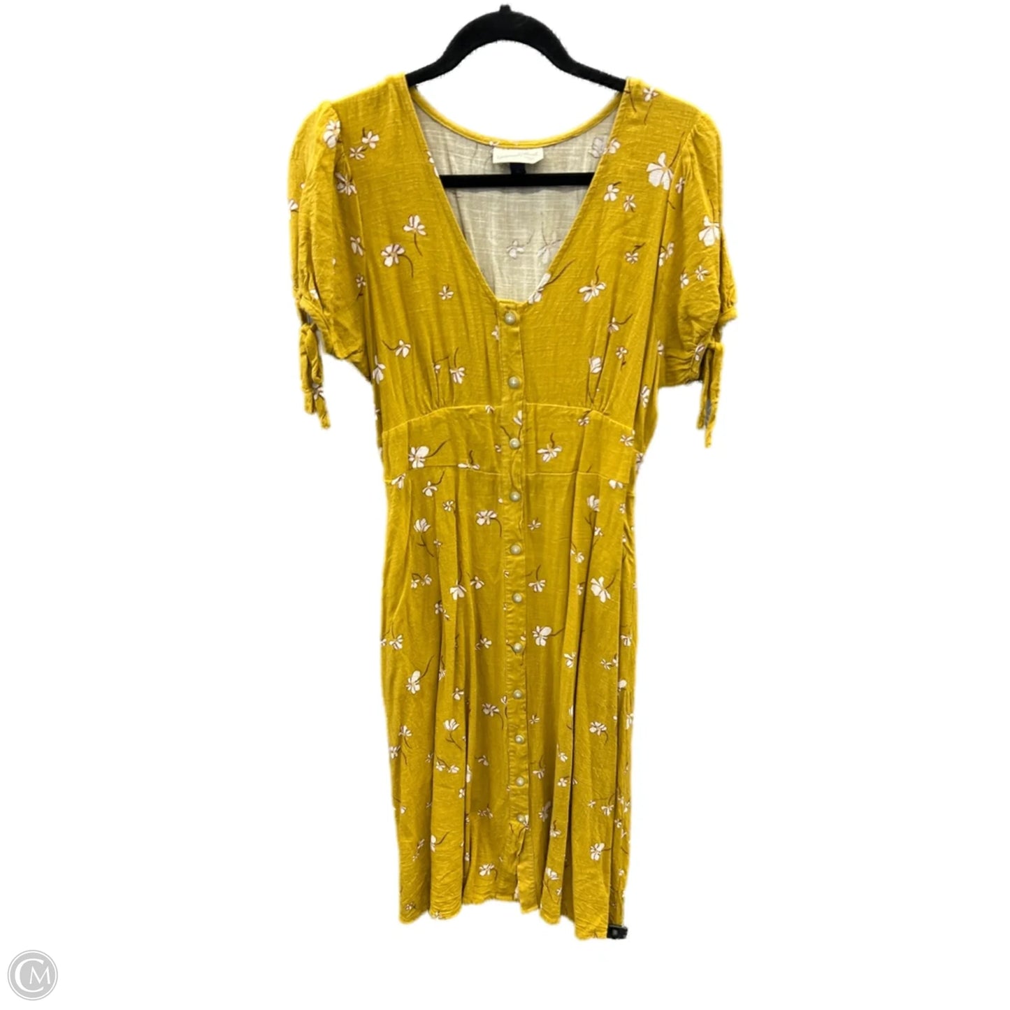Dress Casual Maxi By Universal Thread In Yellow, Size: L