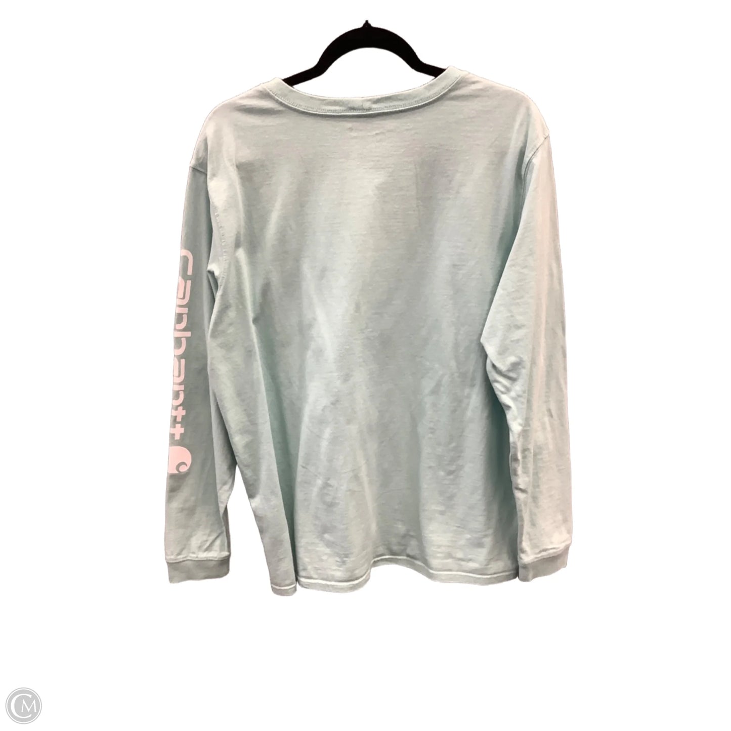 Top Long Sleeve By Carhartt In Teal, Size: 1x