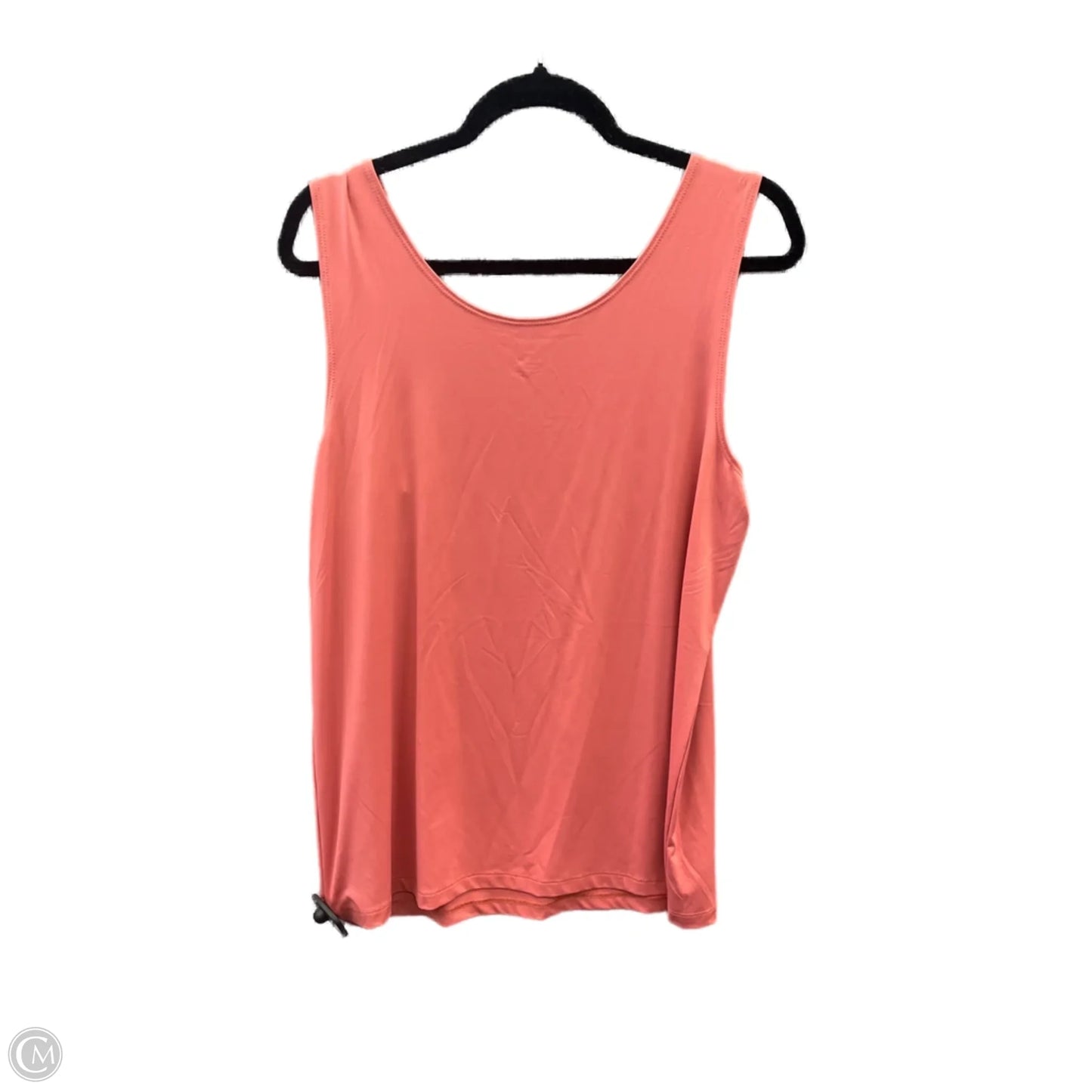 Top Sleeveless By Cj Banks In Pink, Size: Xl