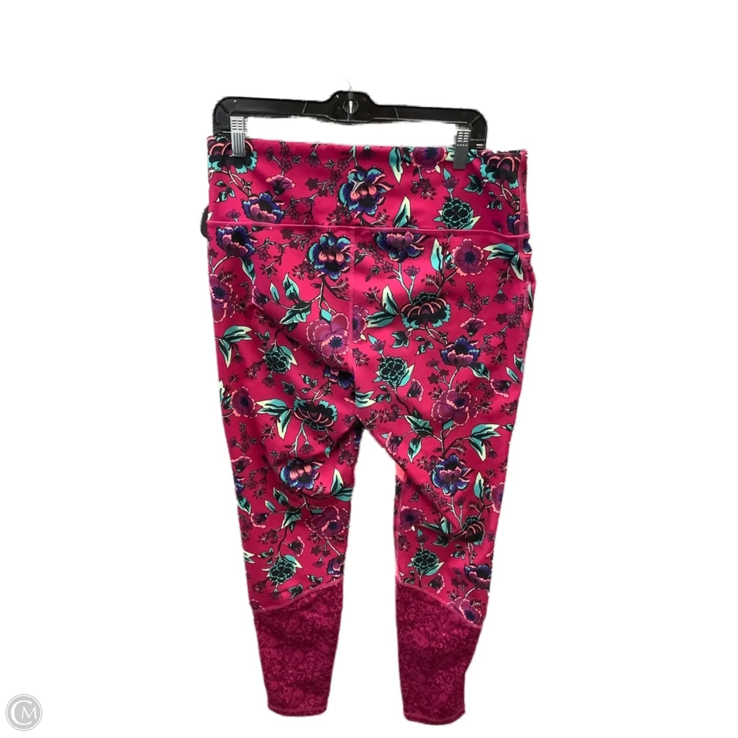 Athletic Leggings By Old Navy In Pink, Size: Xl