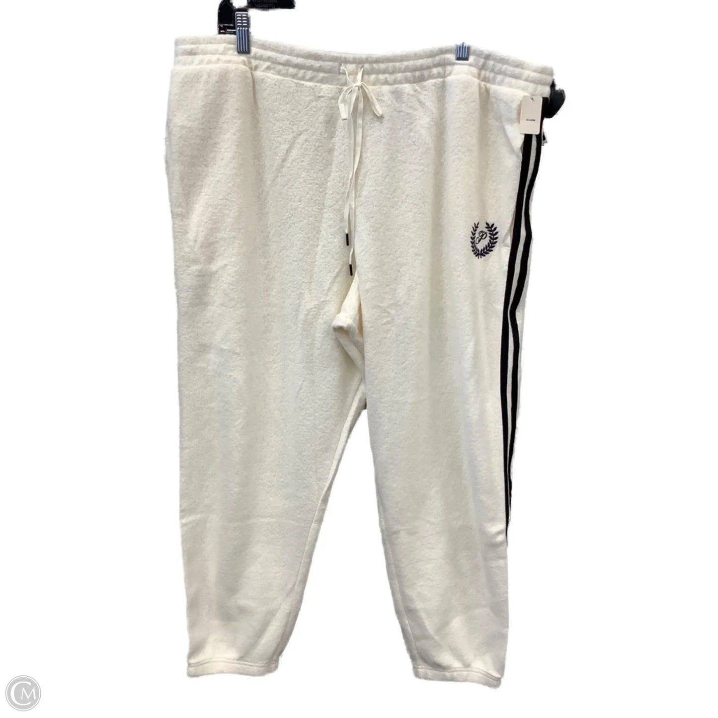 Pants Lounge By Pink In Cream, Size: Xxl