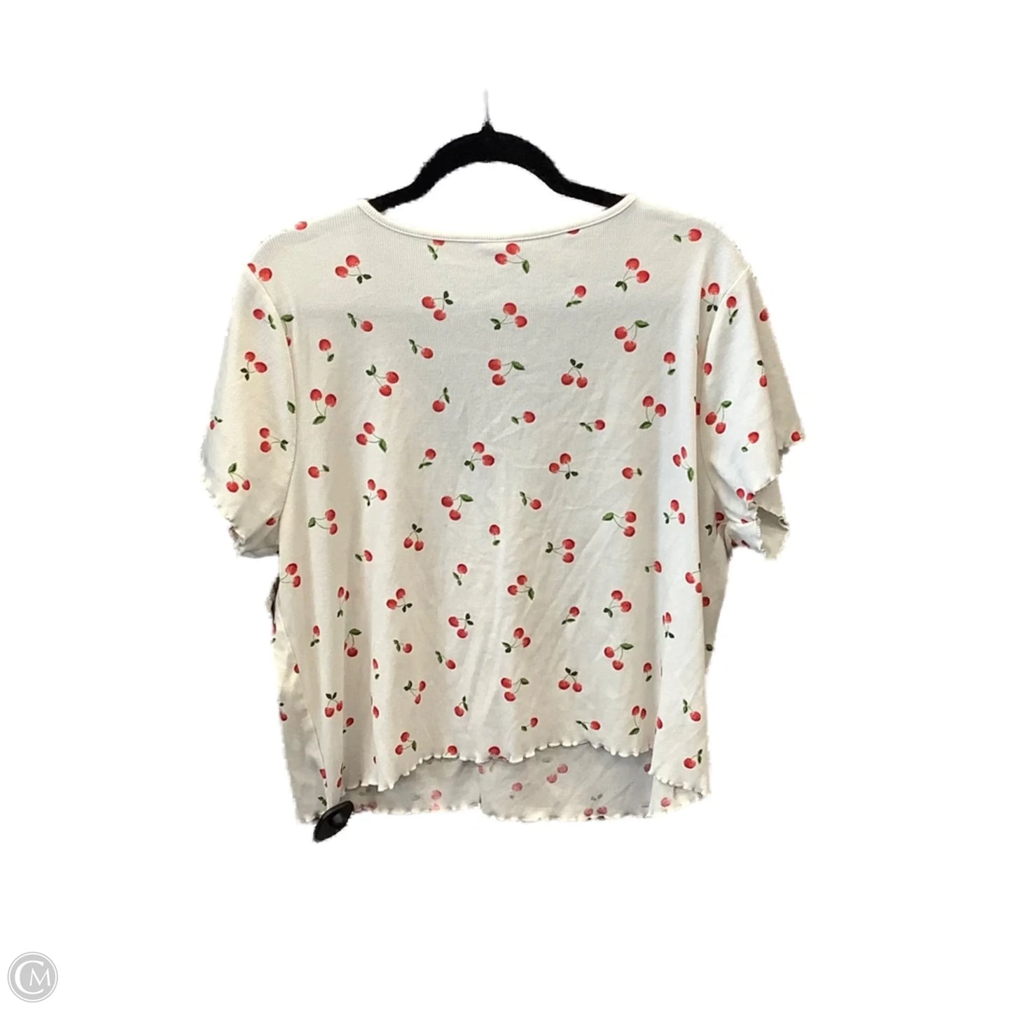 Top Short Sleeve By Old Navy In White, Size: 3x