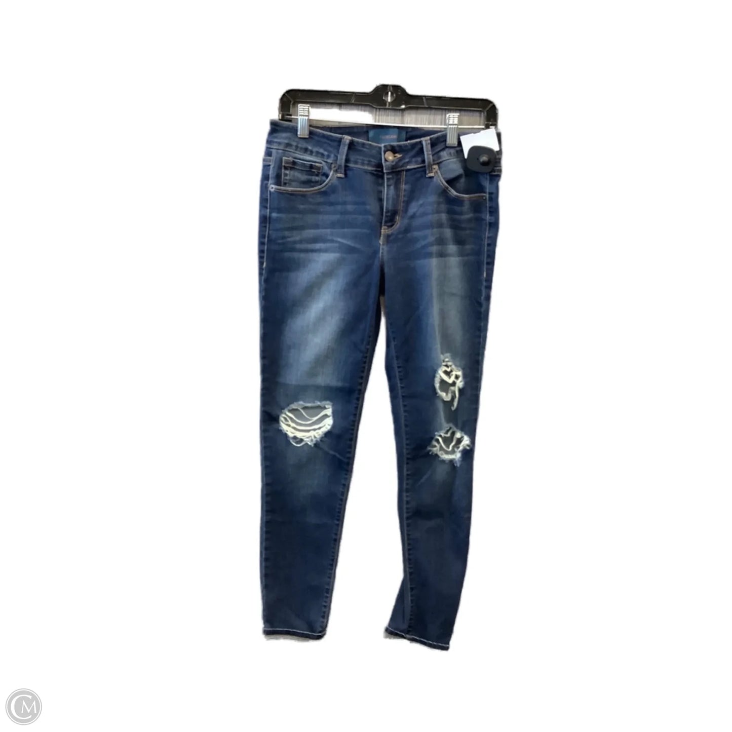 Jeans Skinny By Clothes Mentor In Blue Denim, Size: 6