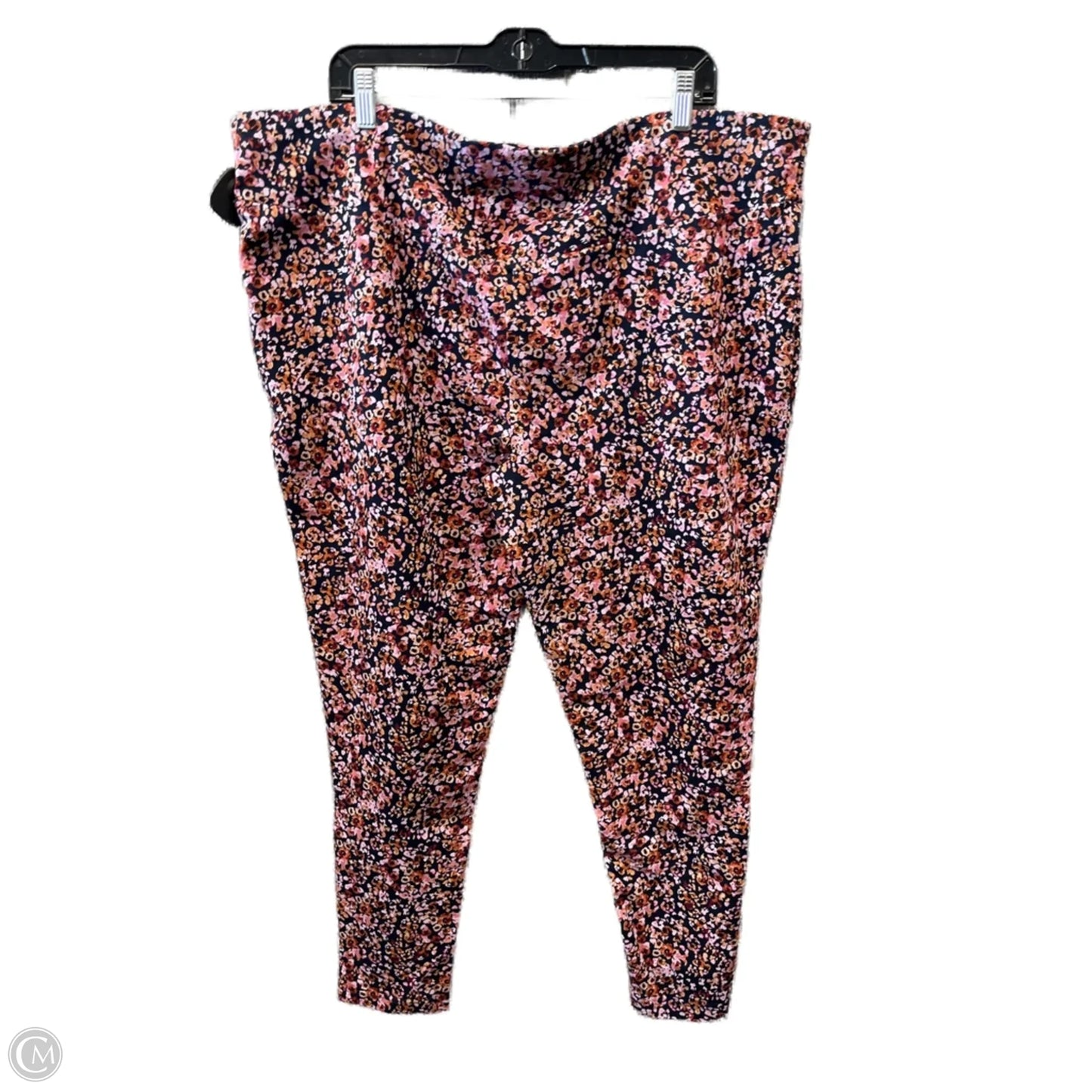 Pants Leggings By Terra & Sky In Floral Print, Size: 20