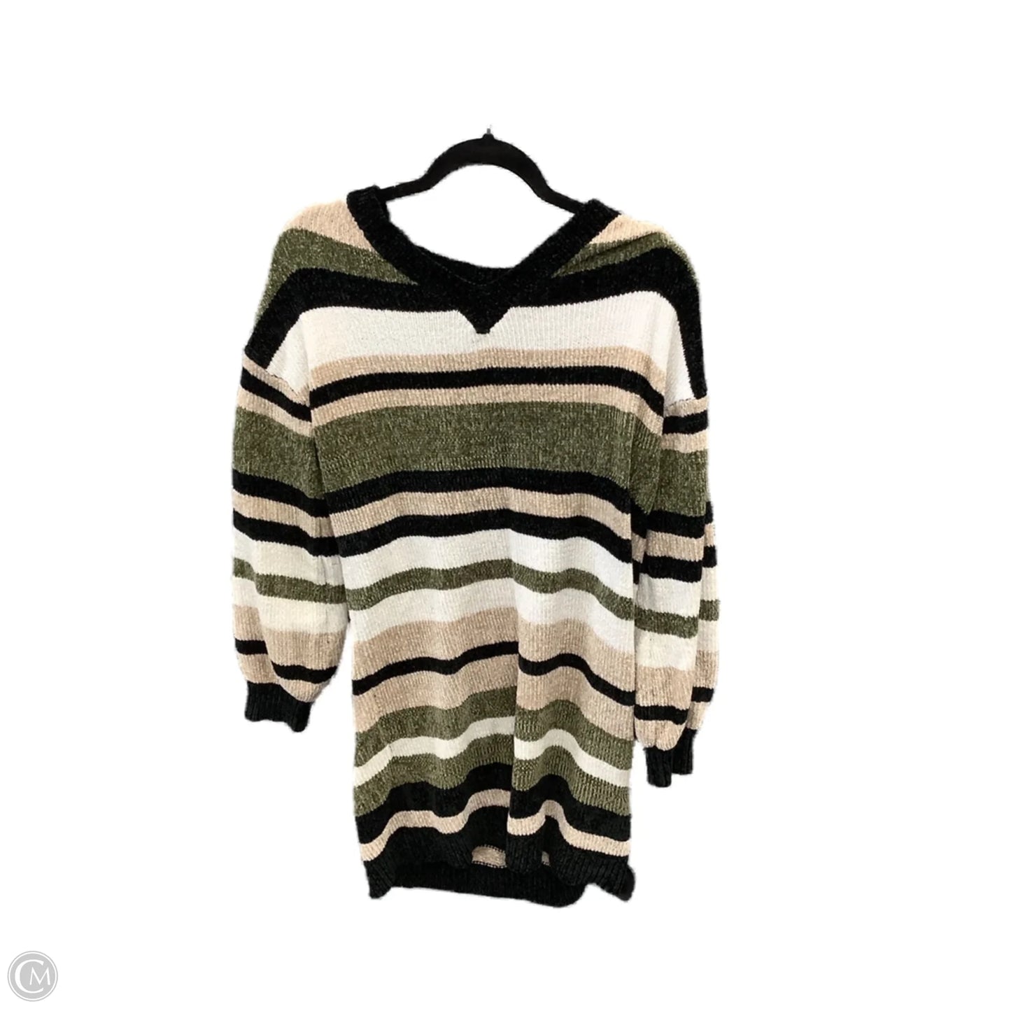 Dress Sweater By Derek Heart In Striped Pattern, Size: S