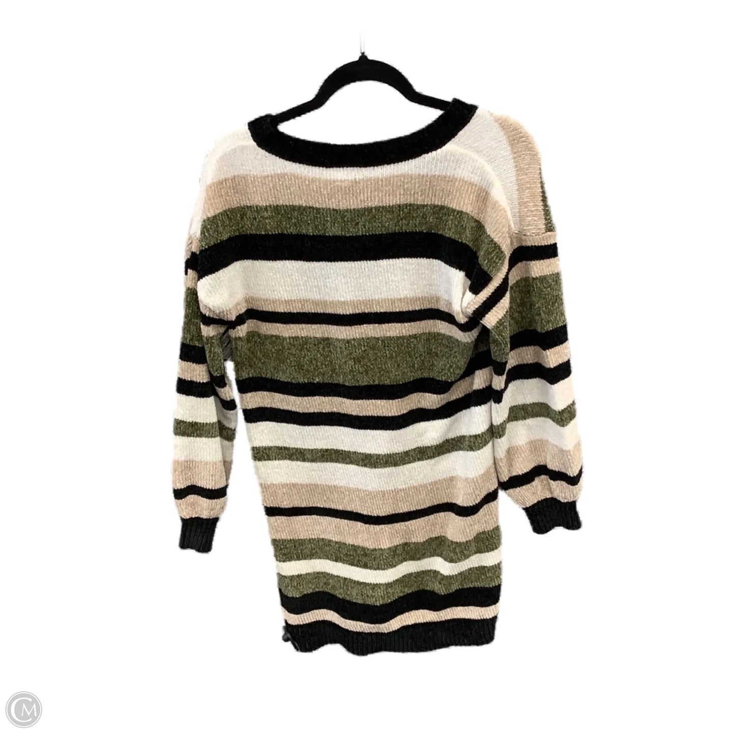 Dress Sweater By Derek Heart In Striped Pattern, Size: S