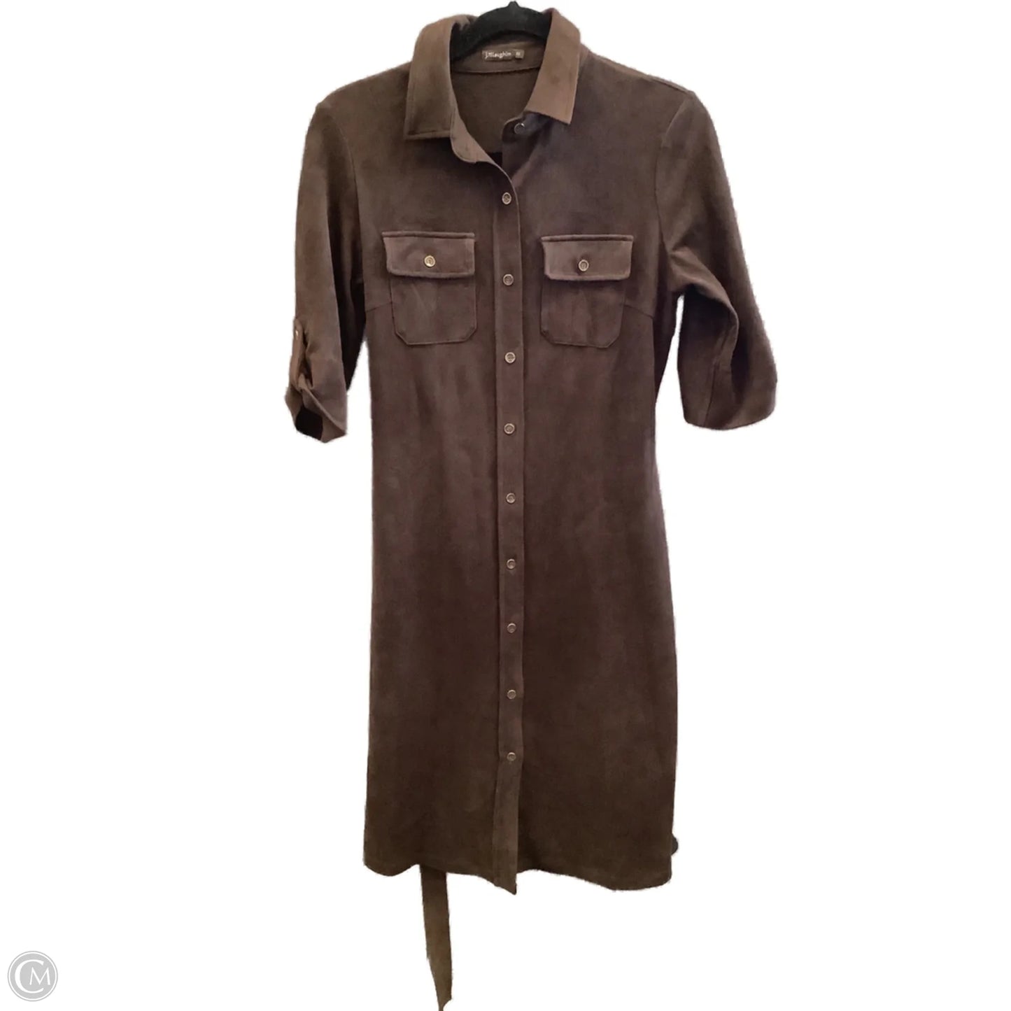 Dress Casual Midi By J Mclaughlin In Brown, Size: Xs