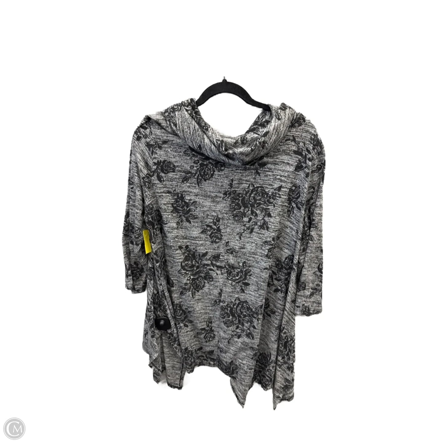 Sweater By Massini In Grey, Size: Xl