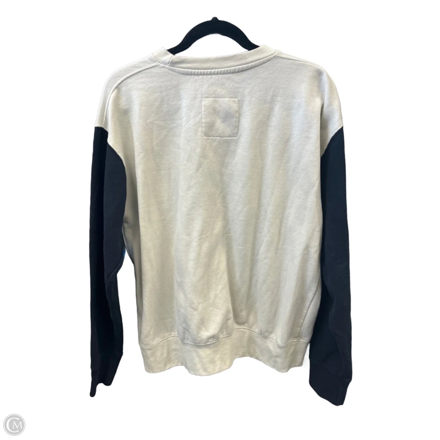 Top Long Sleeve By Clothes Mentor In Blue & Grey, Size: L