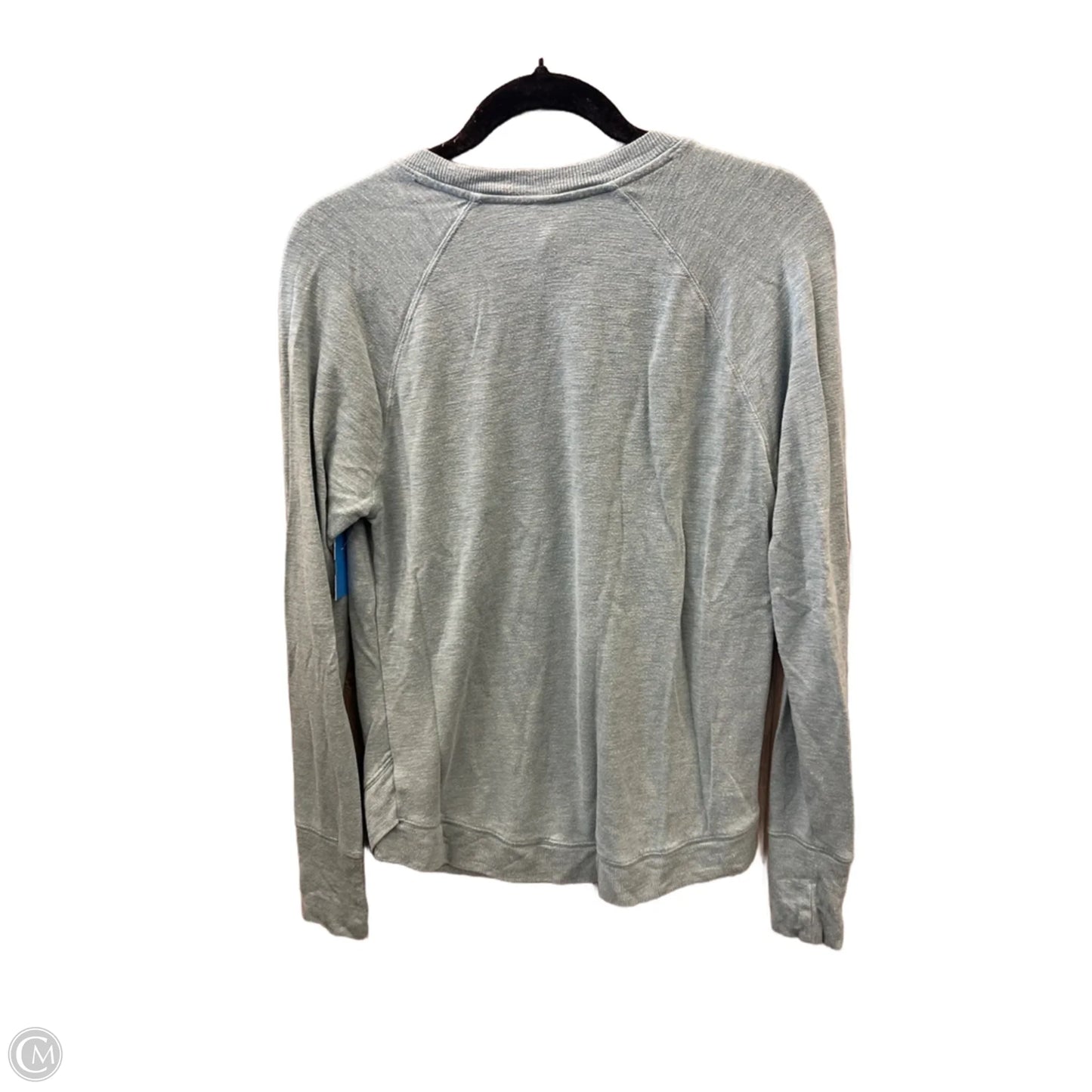 Top Long Sleeve By Athleta In Green, Size: S
