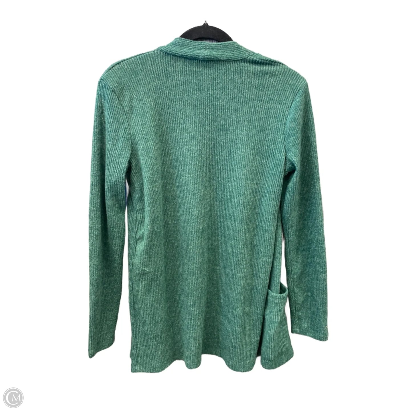 Cardigan By Zenana In Green, Size: S