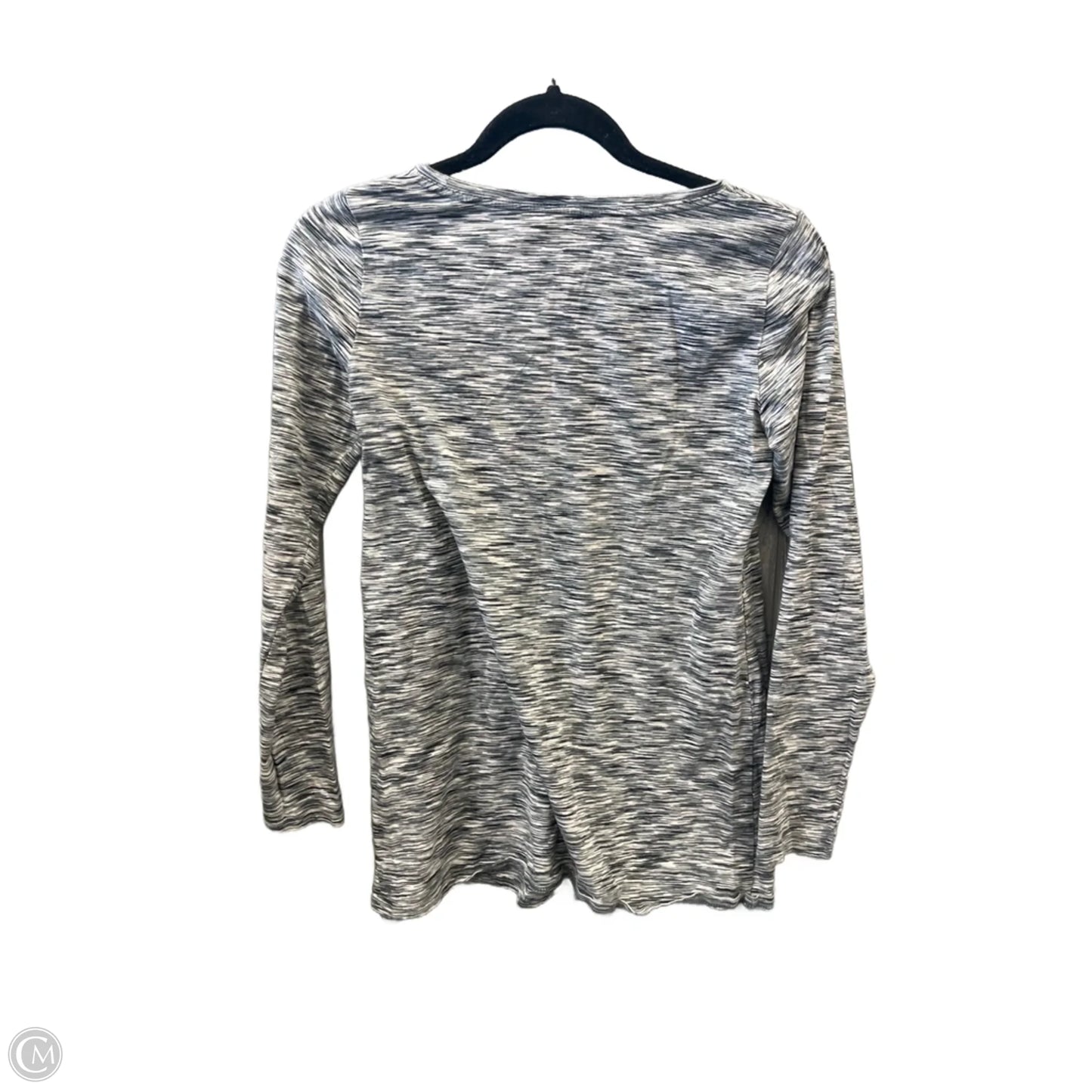 Top Long Sleeve By Pure Jill In Grey, Size: Xs