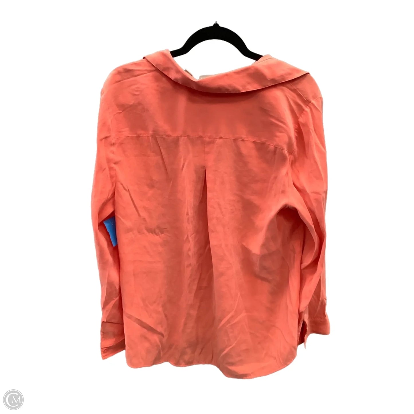 Top Long Sleeve By Chicos In Orange, Size: L