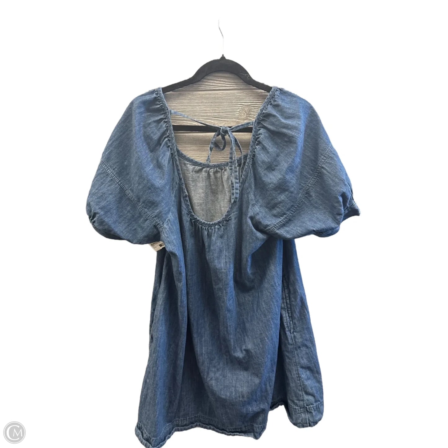 Dress Casual Midi By Free Assembly In Blue, Size: L