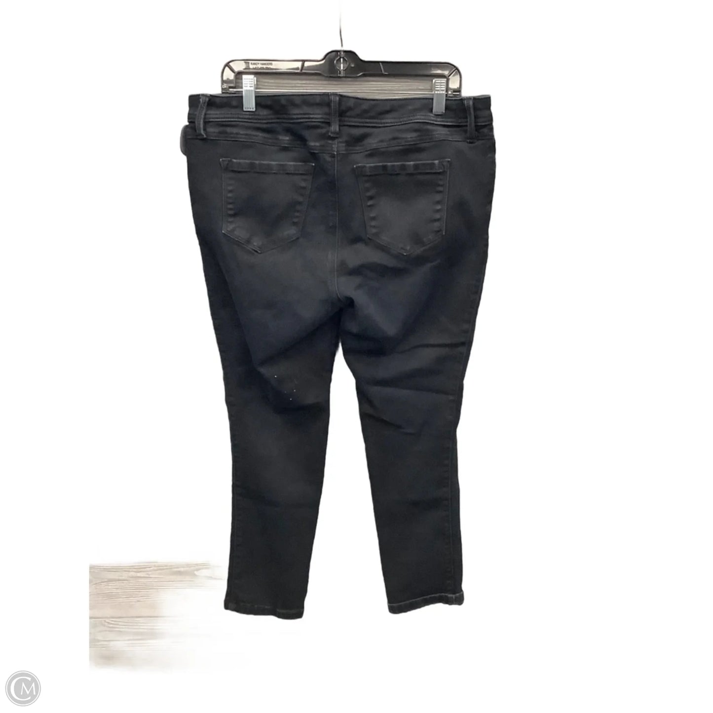 Jeans Skinny By Torrid In Black, Size: 14