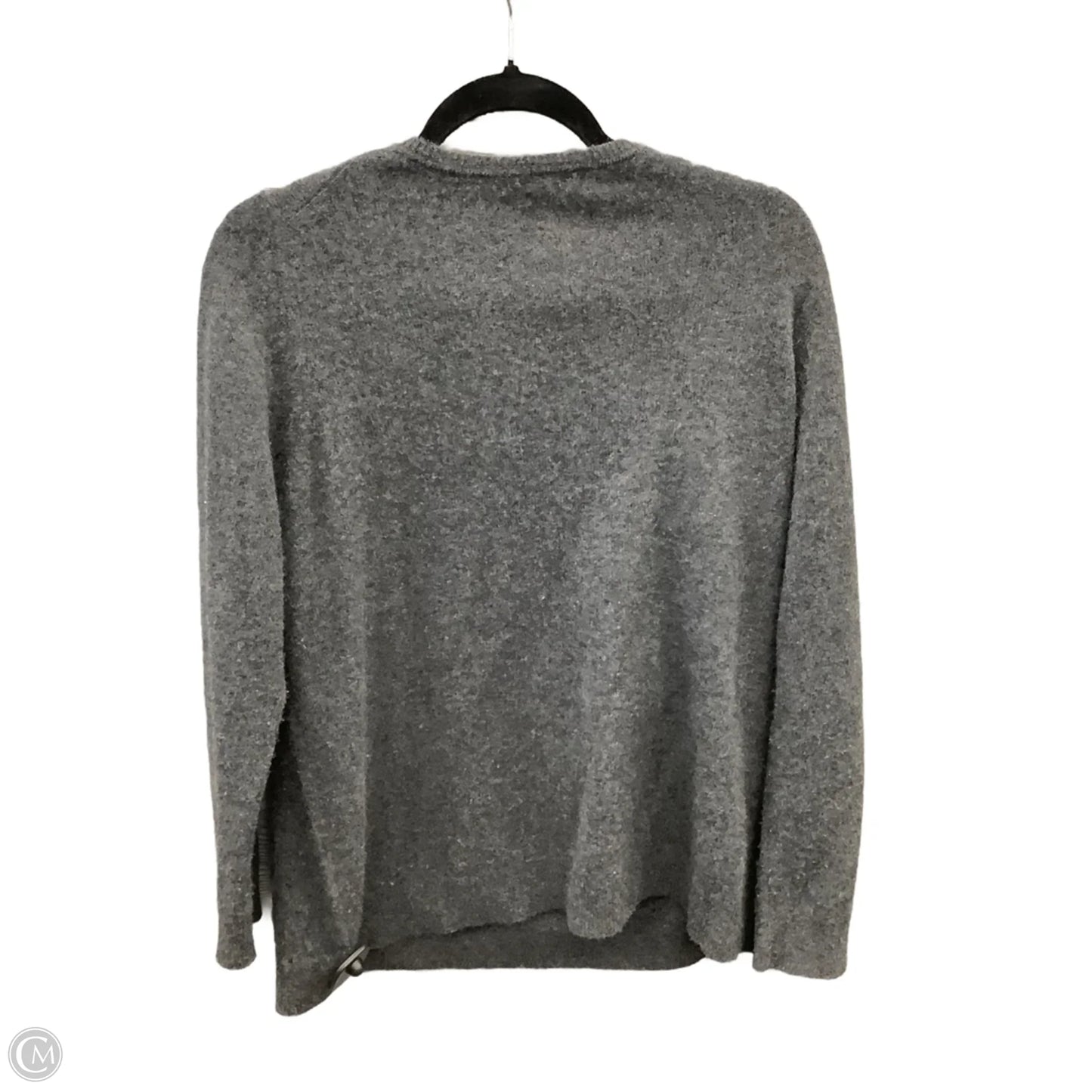 Sweater By Clothes Mentor In Grey, Size: 1x