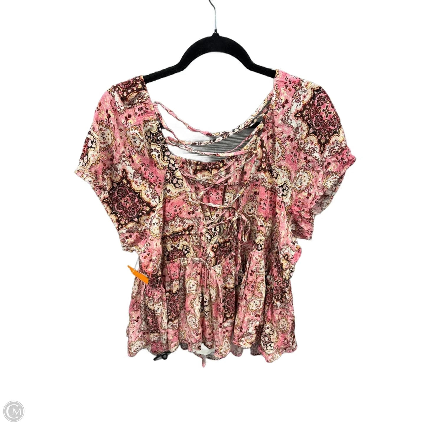 Top Short Sleeve By Torrid In Pink, Size: 3x