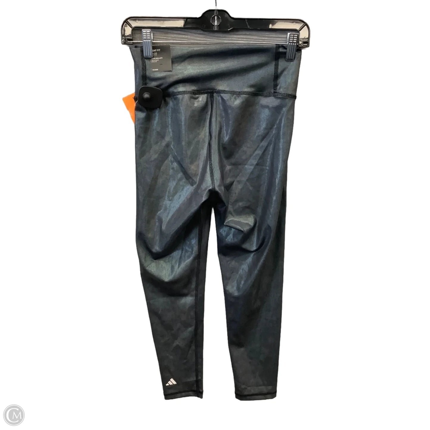 Athletic Leggings By Adidas In Black, Size: M