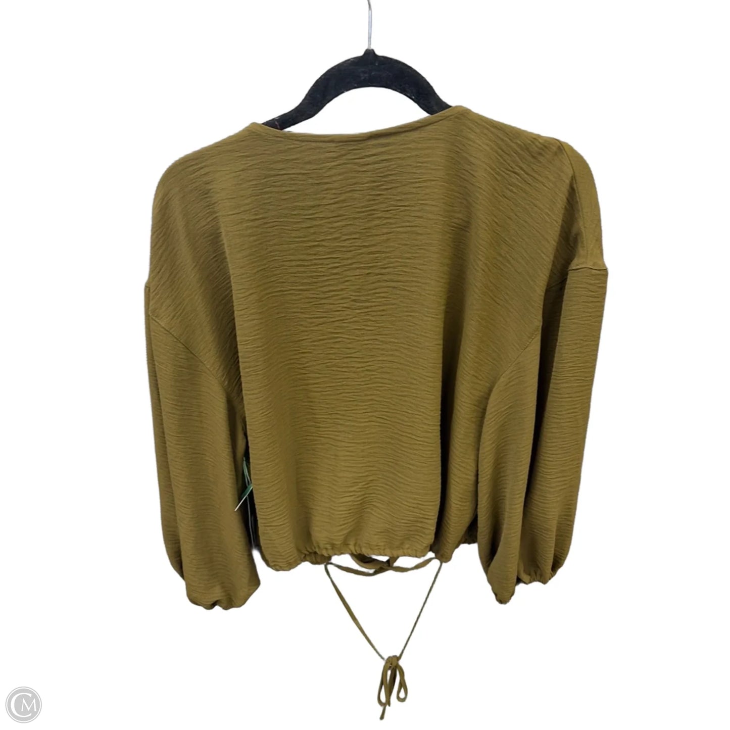 Top Long Sleeve By Worthington In Green, Size: Xl