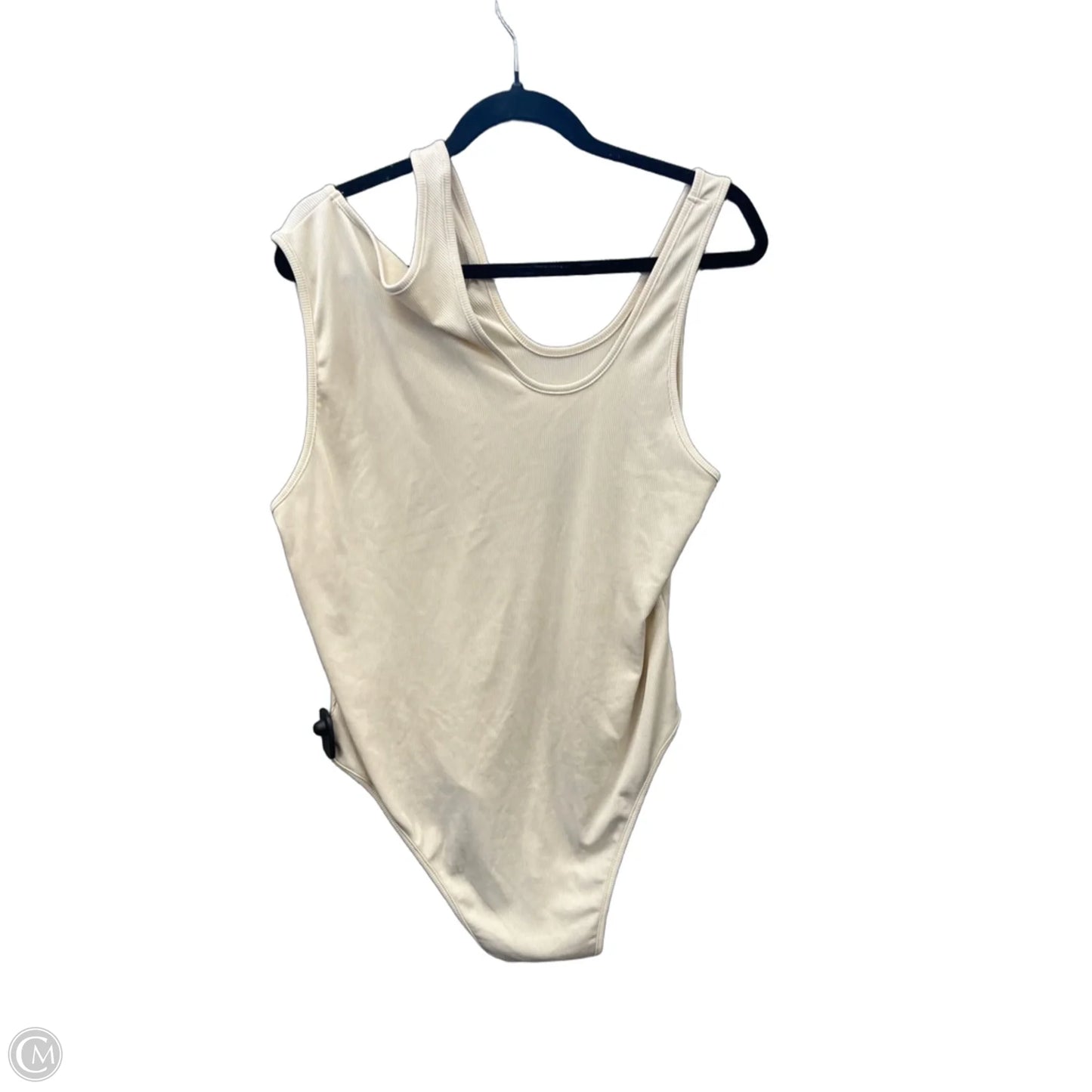 Top Sleeveless By Shein In Cream, Size: 2x