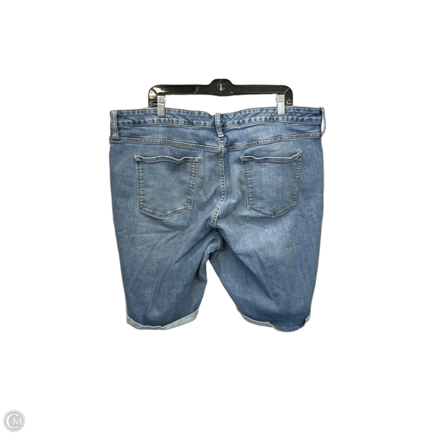 Shorts By St Johns Bay In Blue Denim, Size: 22