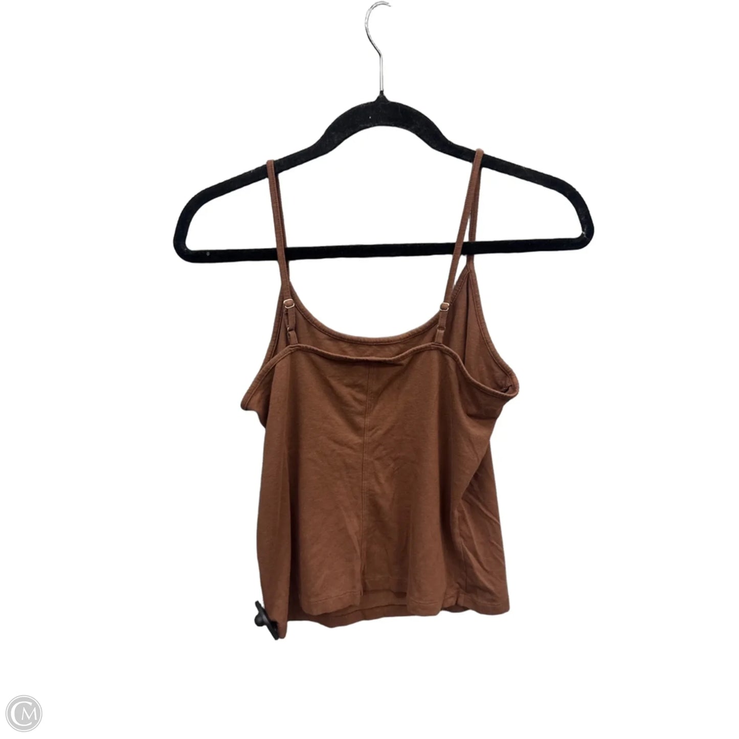 Top Sleeveless By Banana Republic In Brown, Size: M